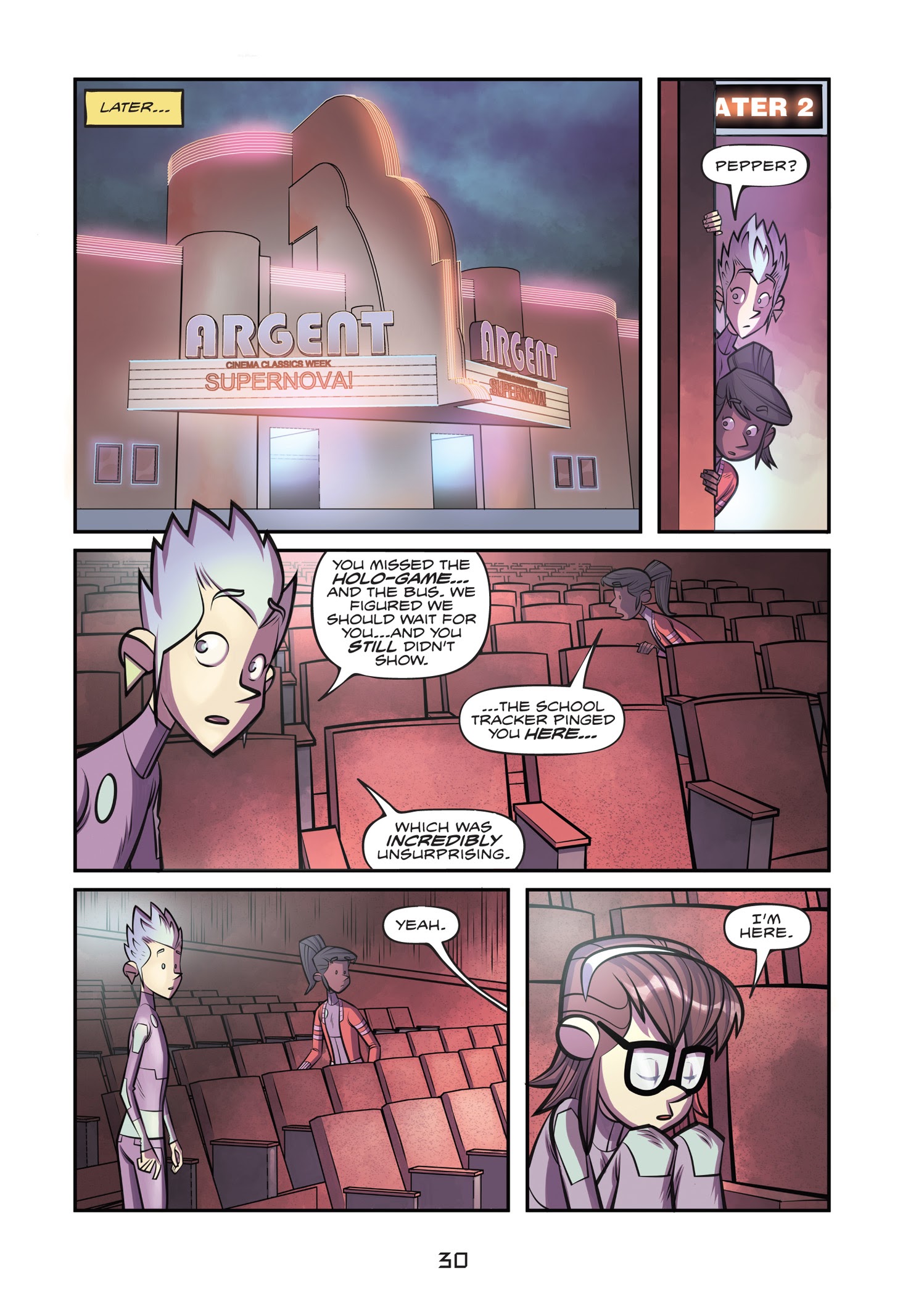 Read online The Infinite Adventures of Supernova: Pepper Page Saves the Universe! comic -  Issue # TPB (Part 1) - 34