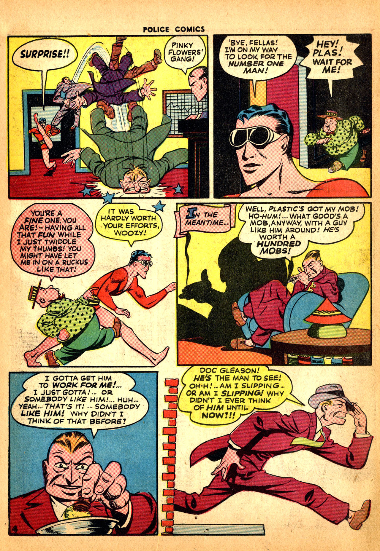 Read online Police Comics comic -  Issue #24 - 6