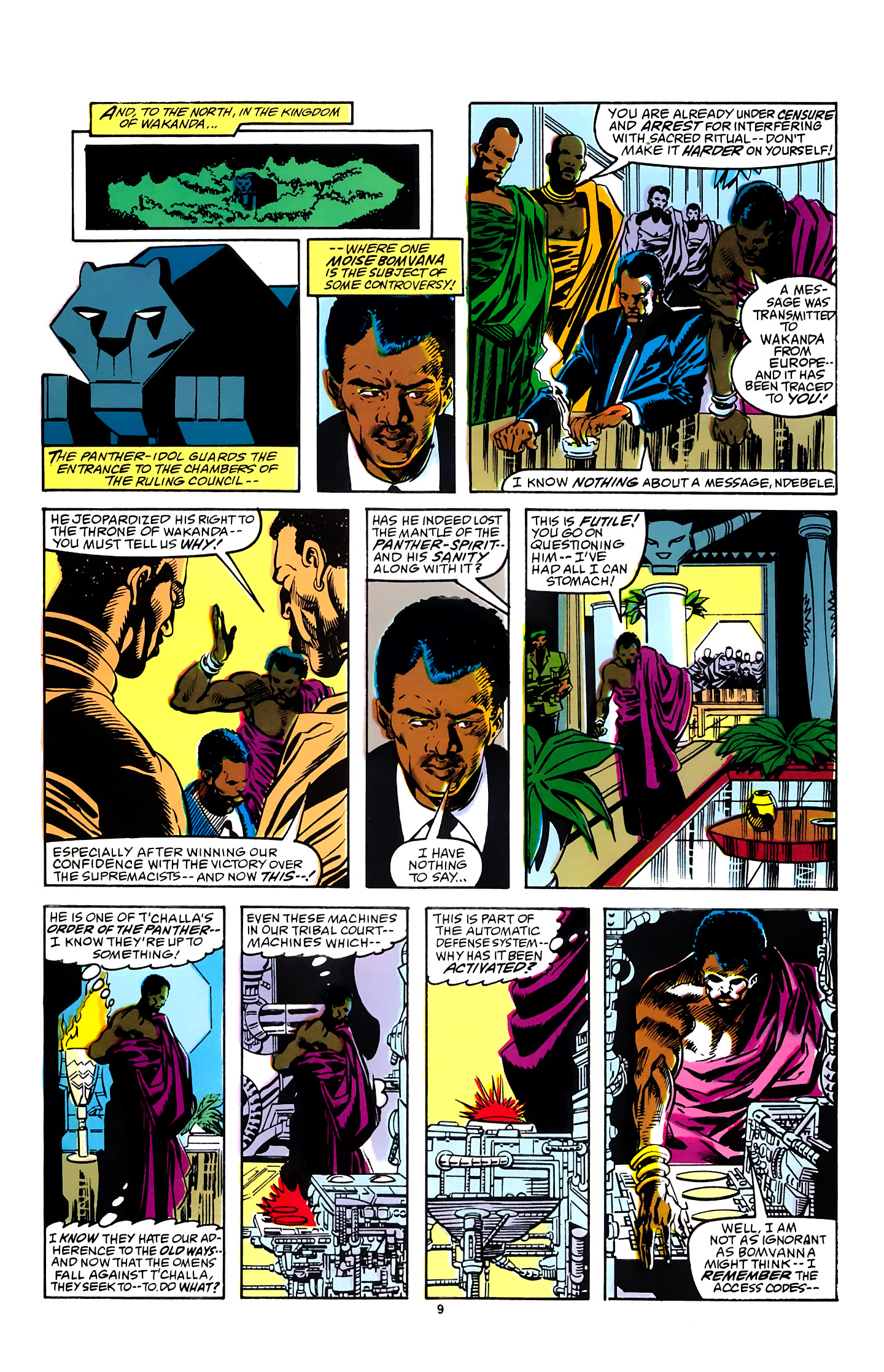 Read online Black Panther (1988) comic -  Issue #3 - 8