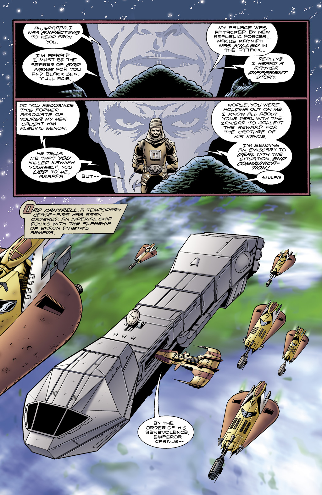 Read online Star Wars: Crimson Empire II - Council of Blood comic -  Issue #6 - 7