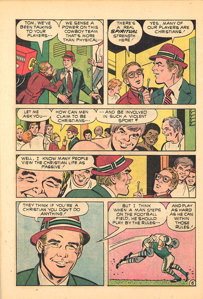 Read online Tom Landry and the Dallas Cowboys comic -  Issue # Full - 8