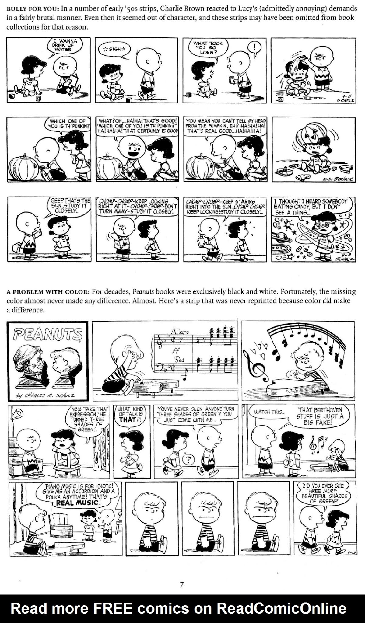 Read online Unseen Peanuts comic -  Issue # Full - 9