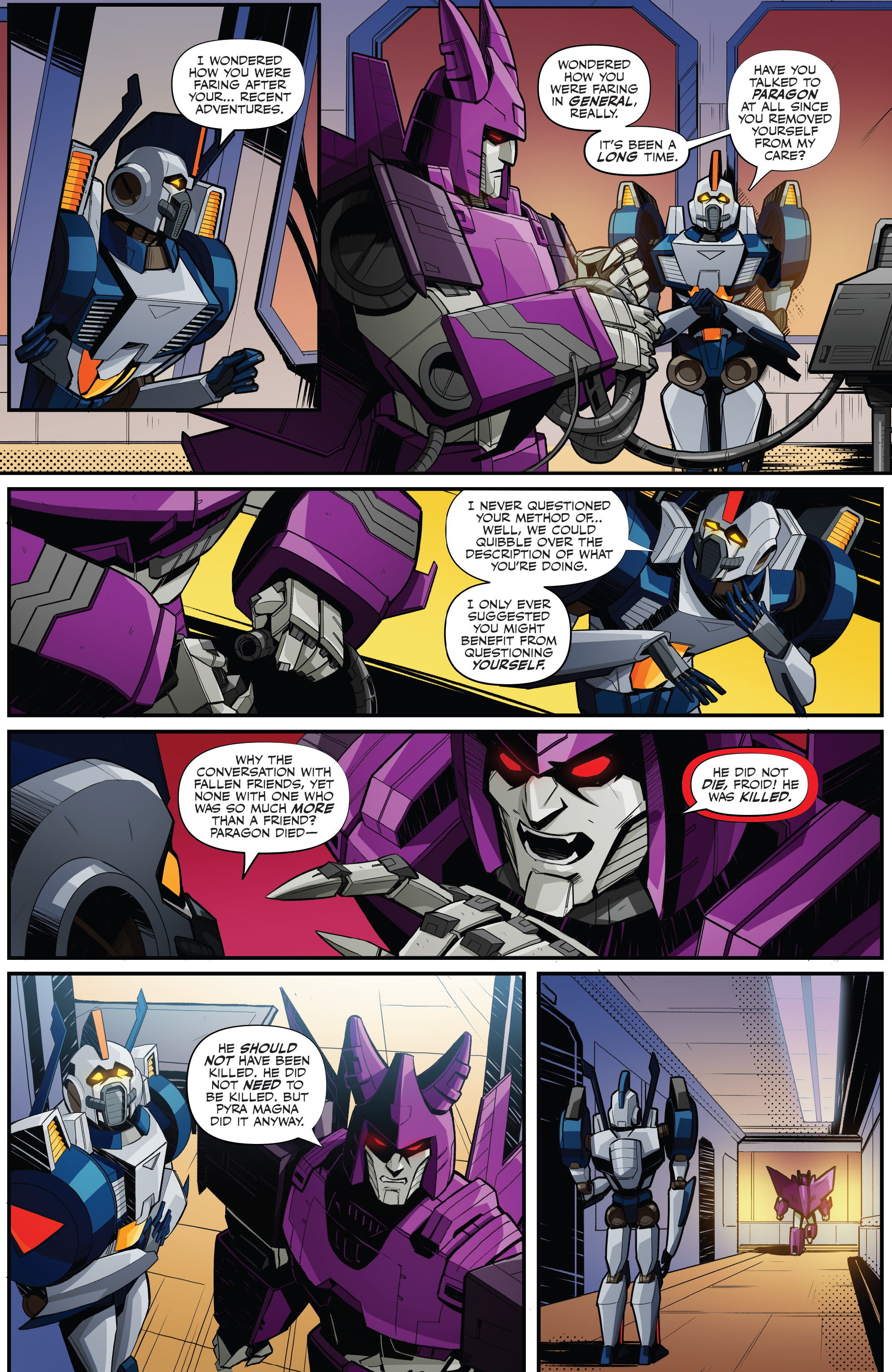 Read online Transformers (2019) comic -  Issue #10 - 9