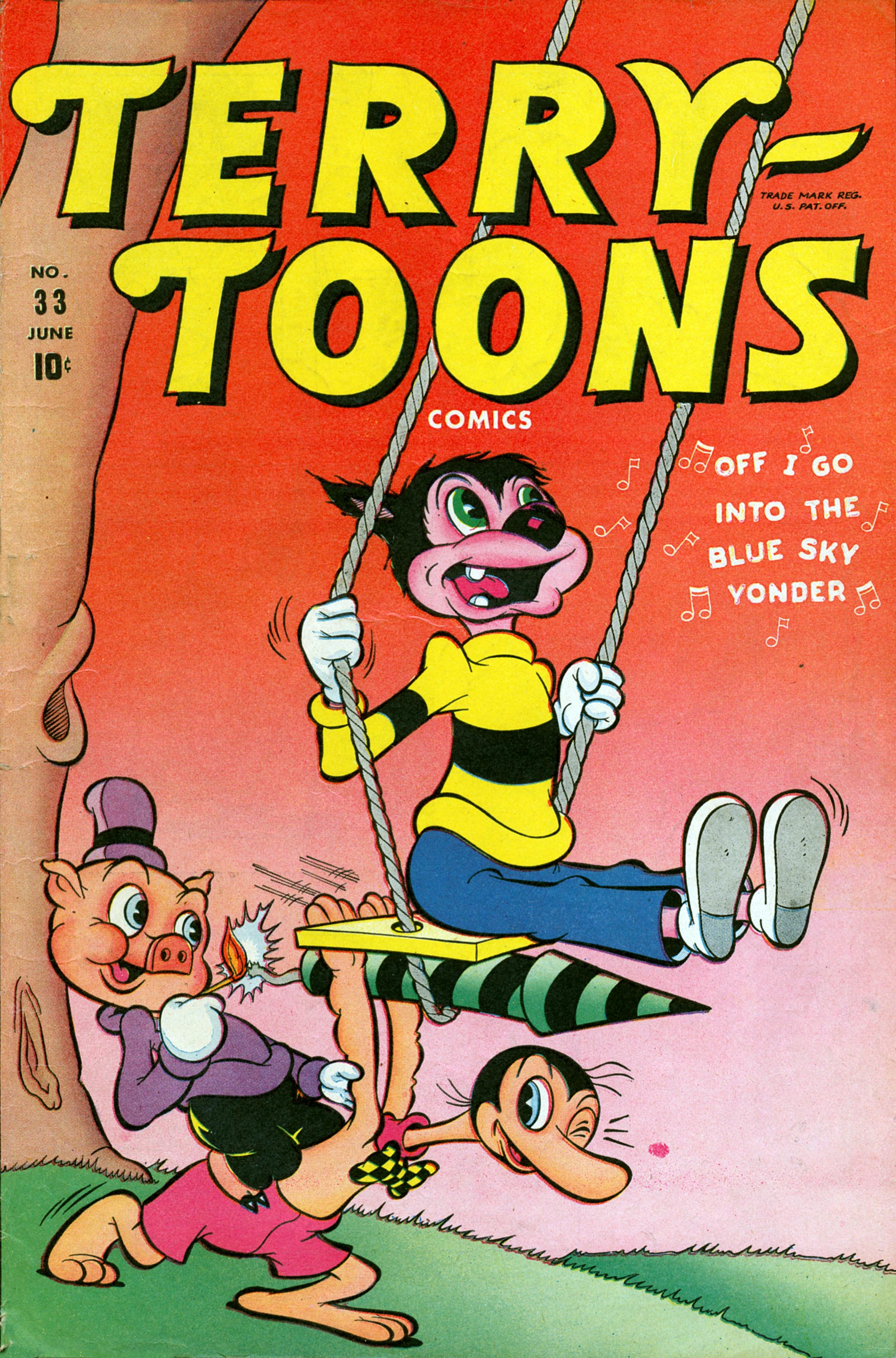 Read online Terry-Toons Comics comic -  Issue #33 - 1