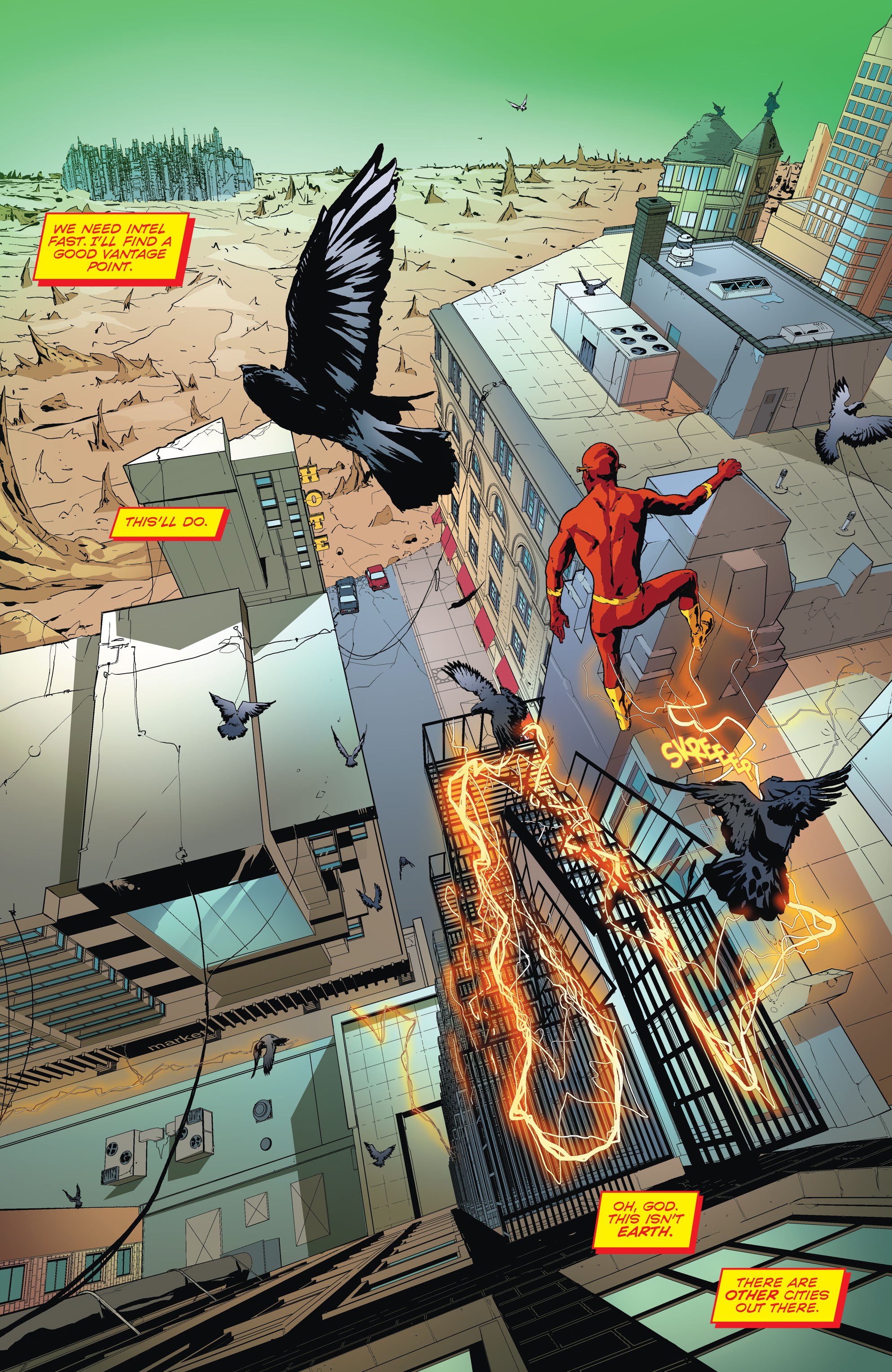 Read online Convergence Flash comic -  Issue #1 - 21