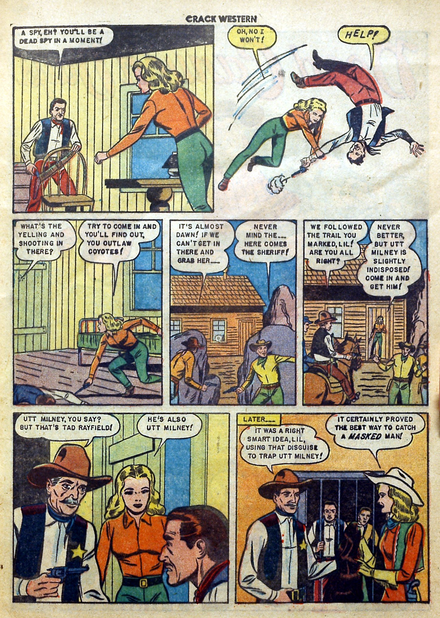 Read online Crack Western comic -  Issue #68 - 17