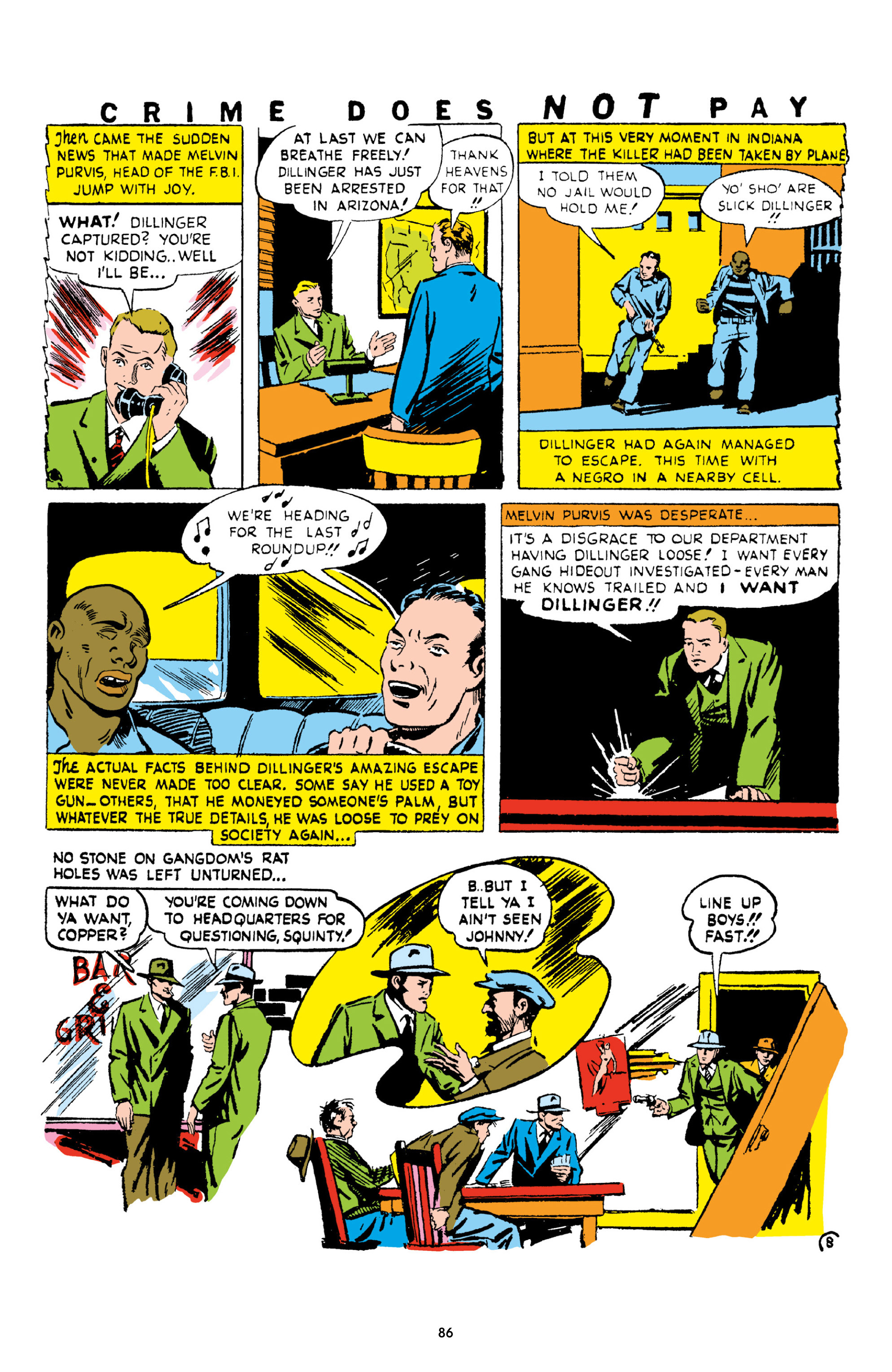 Read online Crime Does Not Pay Archives comic -  Issue # TPB 1 (Part 1) - 89