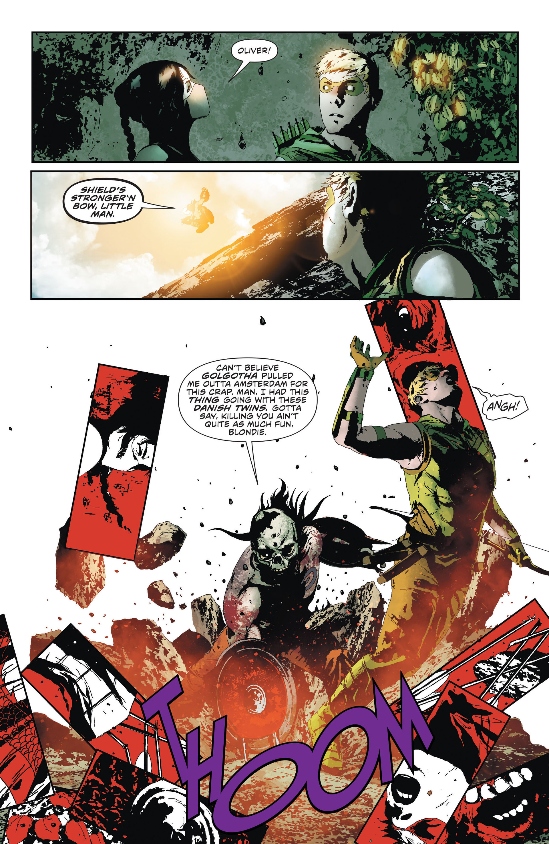 Read online Green Arrow (2011) comic -  Issue #27 - 12