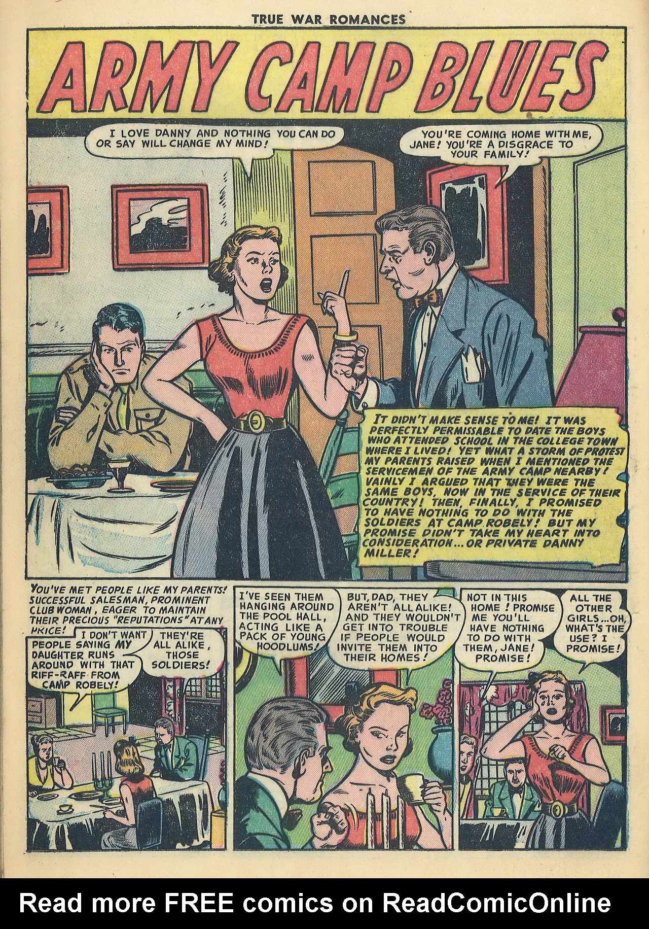 Read online True War Romances comic -  Issue #1 - 12
