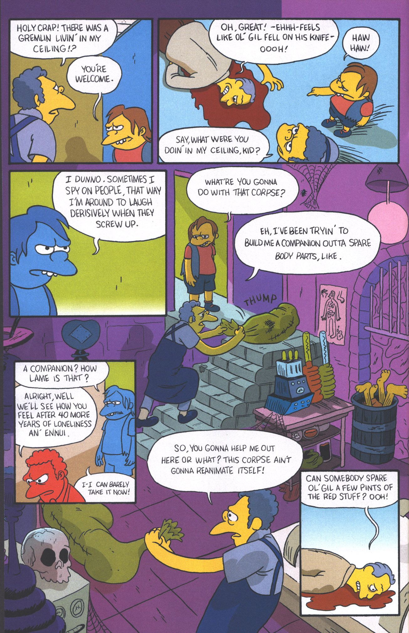 Read online Treehouse of Horror comic -  Issue #15 - 19