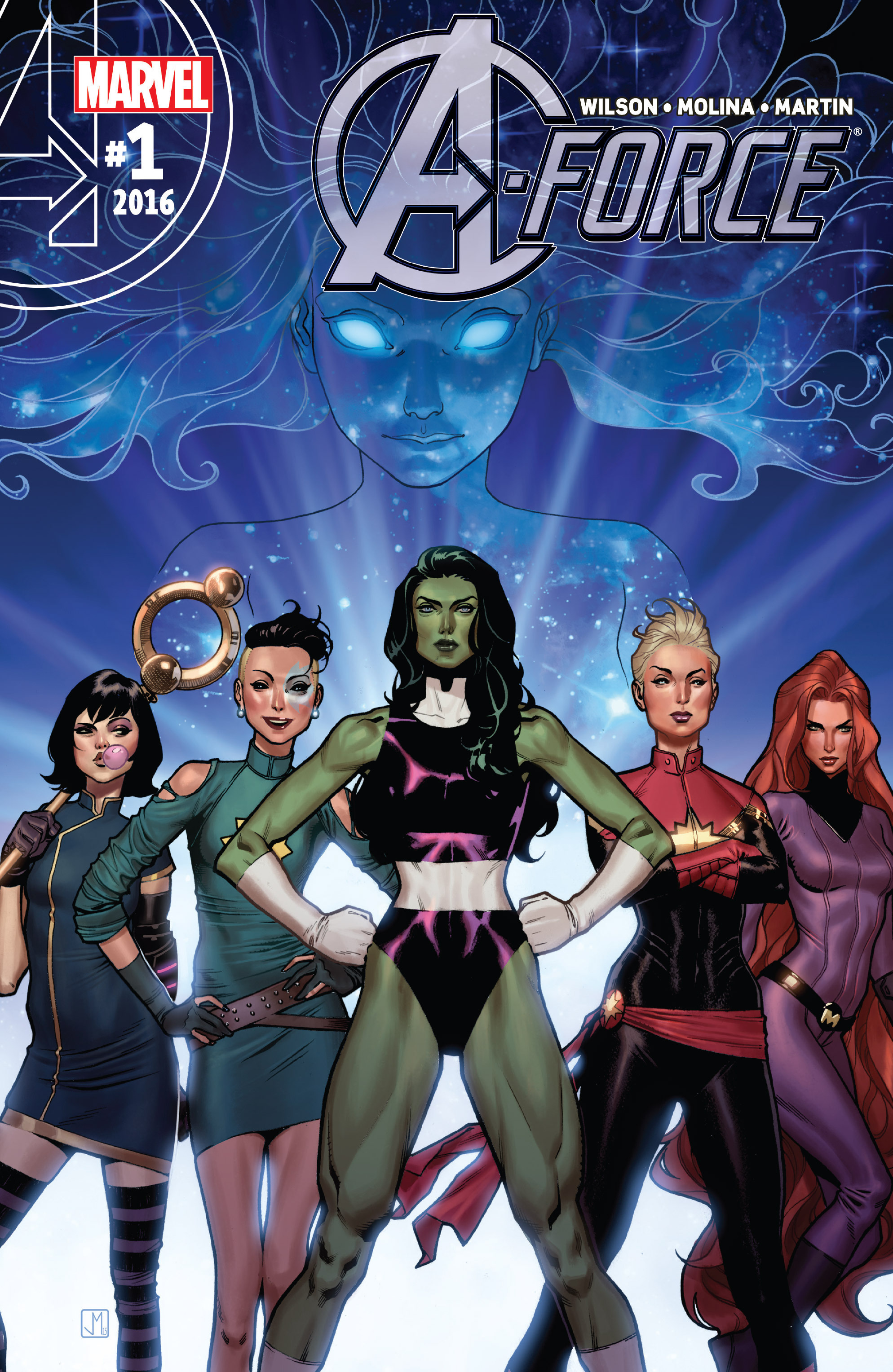 Read online A-Force (2016) comic -  Issue #1 - 1