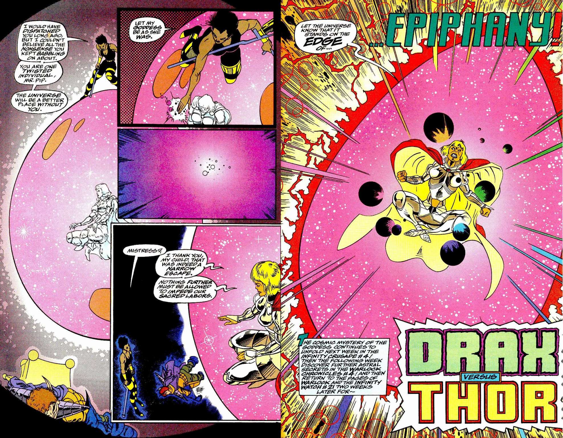 Read online Warlock and the Infinity Watch comic -  Issue #20 - 21
