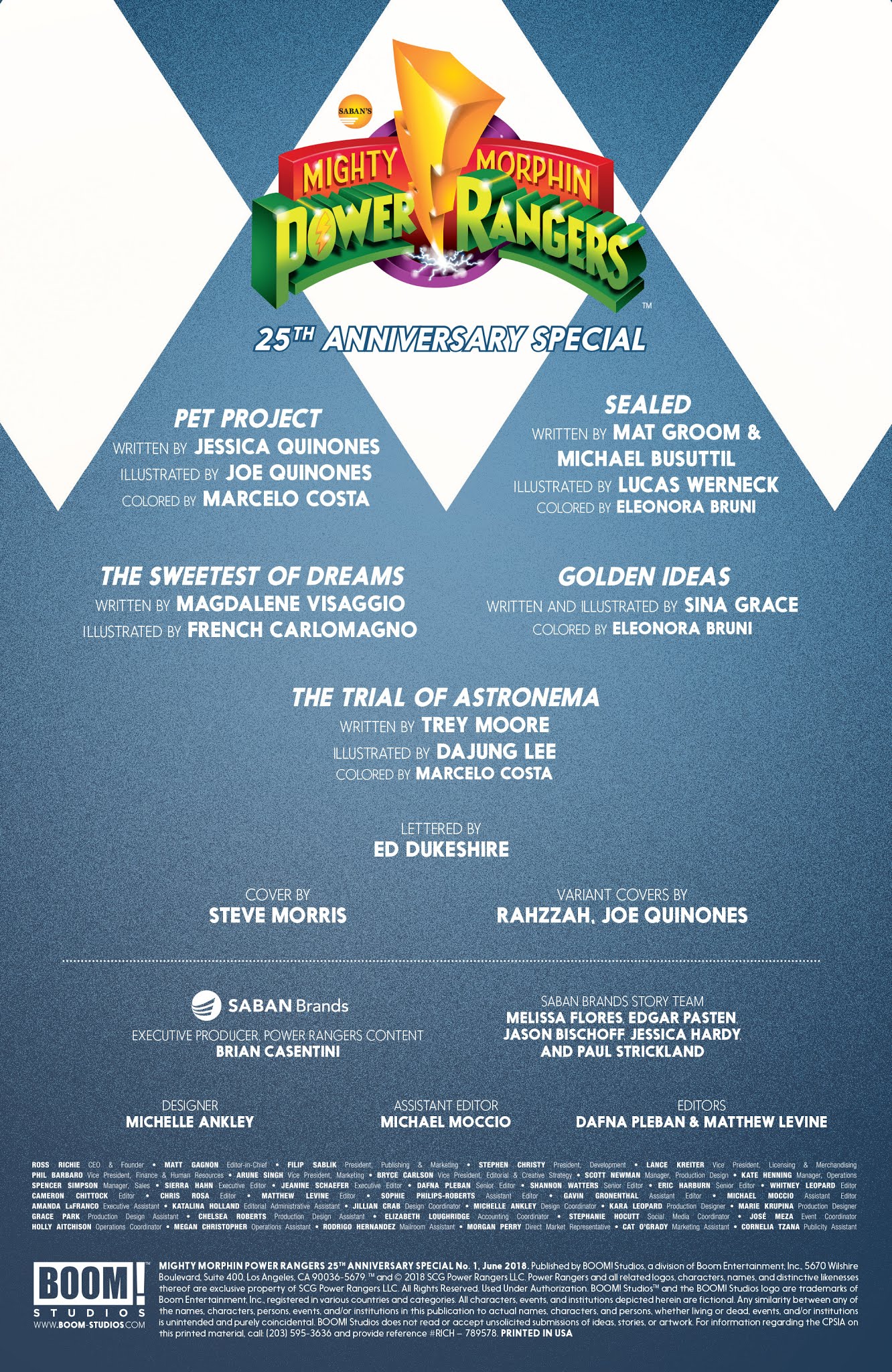 Read online Mighty Morphin Power Rangers 25th Anniversary Special comic -  Issue # Full - 2