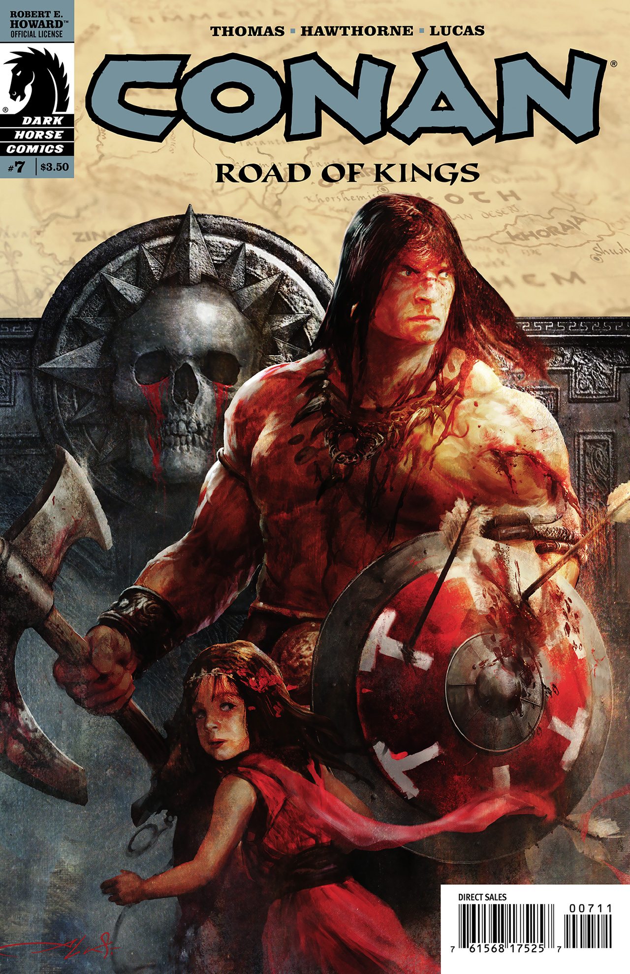 Read online Conan: Road of Kings comic -  Issue #7 - 1