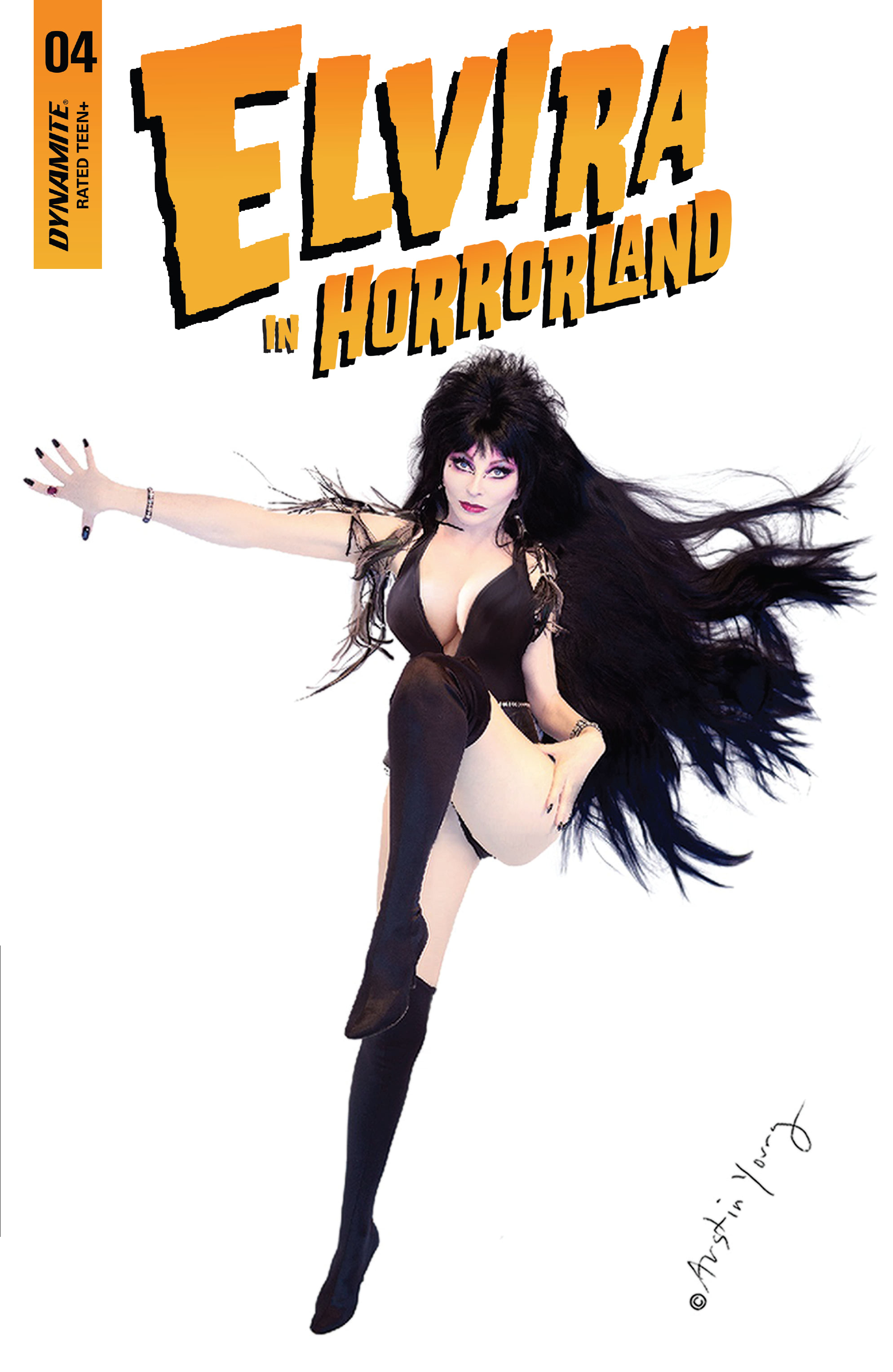 Read online Elvira in Horrorland comic -  Issue #4 - 4