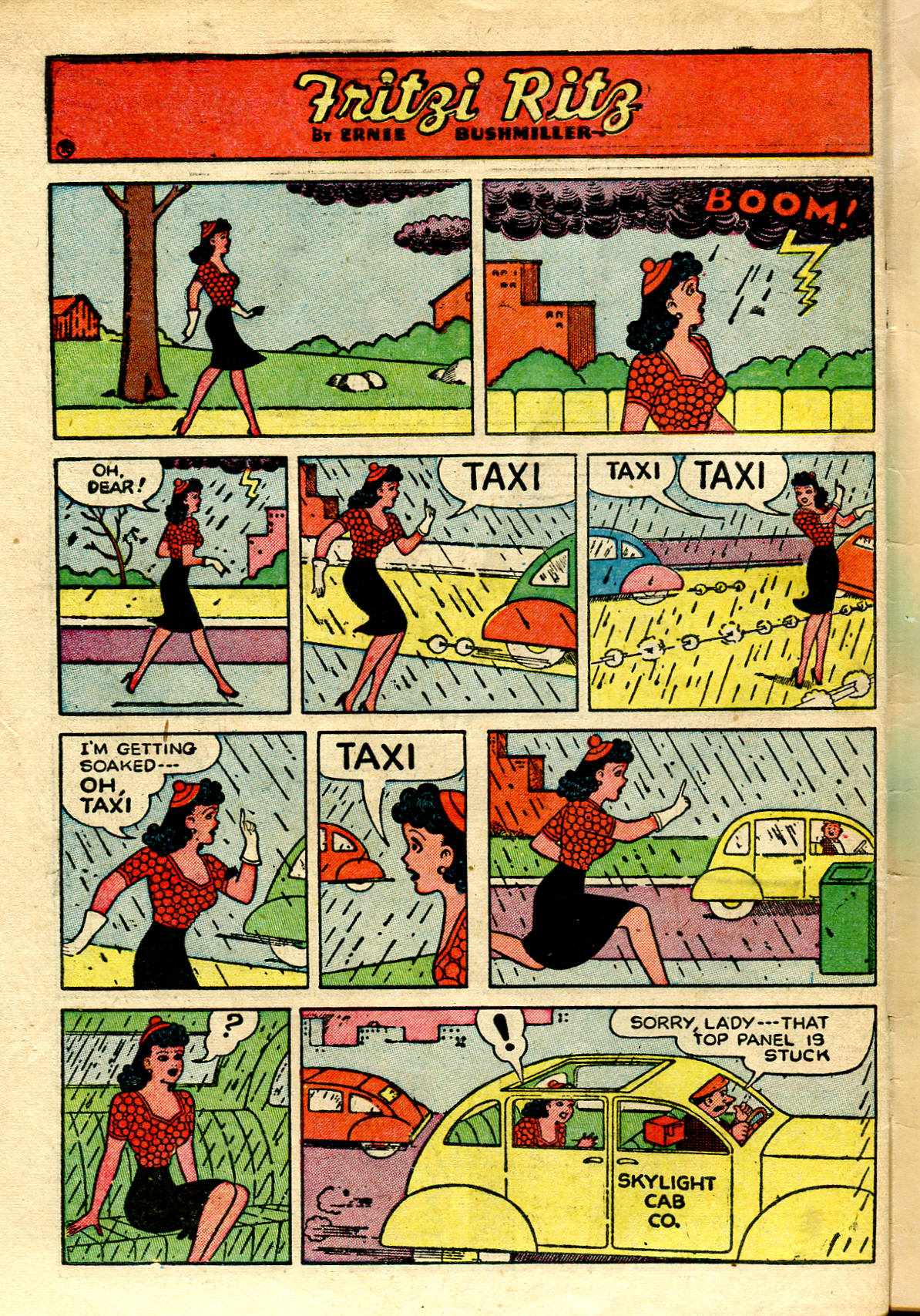 Read online Fritzi Ritz (1953) comic -  Issue #35 - 27
