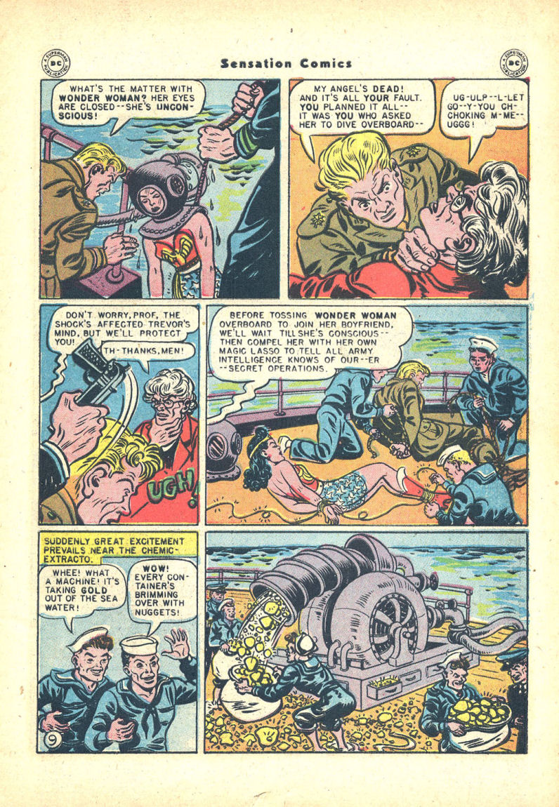 Read online Sensation (Mystery) Comics comic -  Issue #68 - 11
