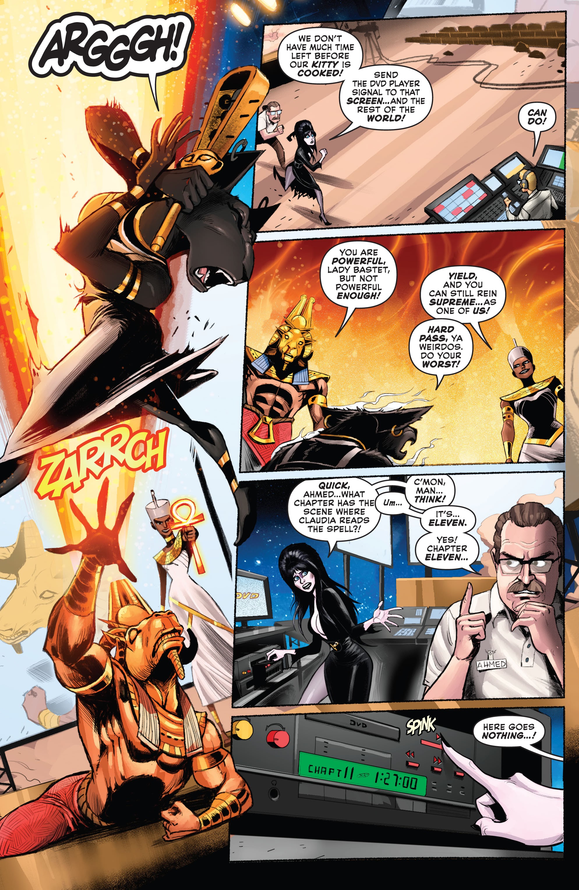 Read online Elvira Meets Vincent Price comic -  Issue #4 - 21