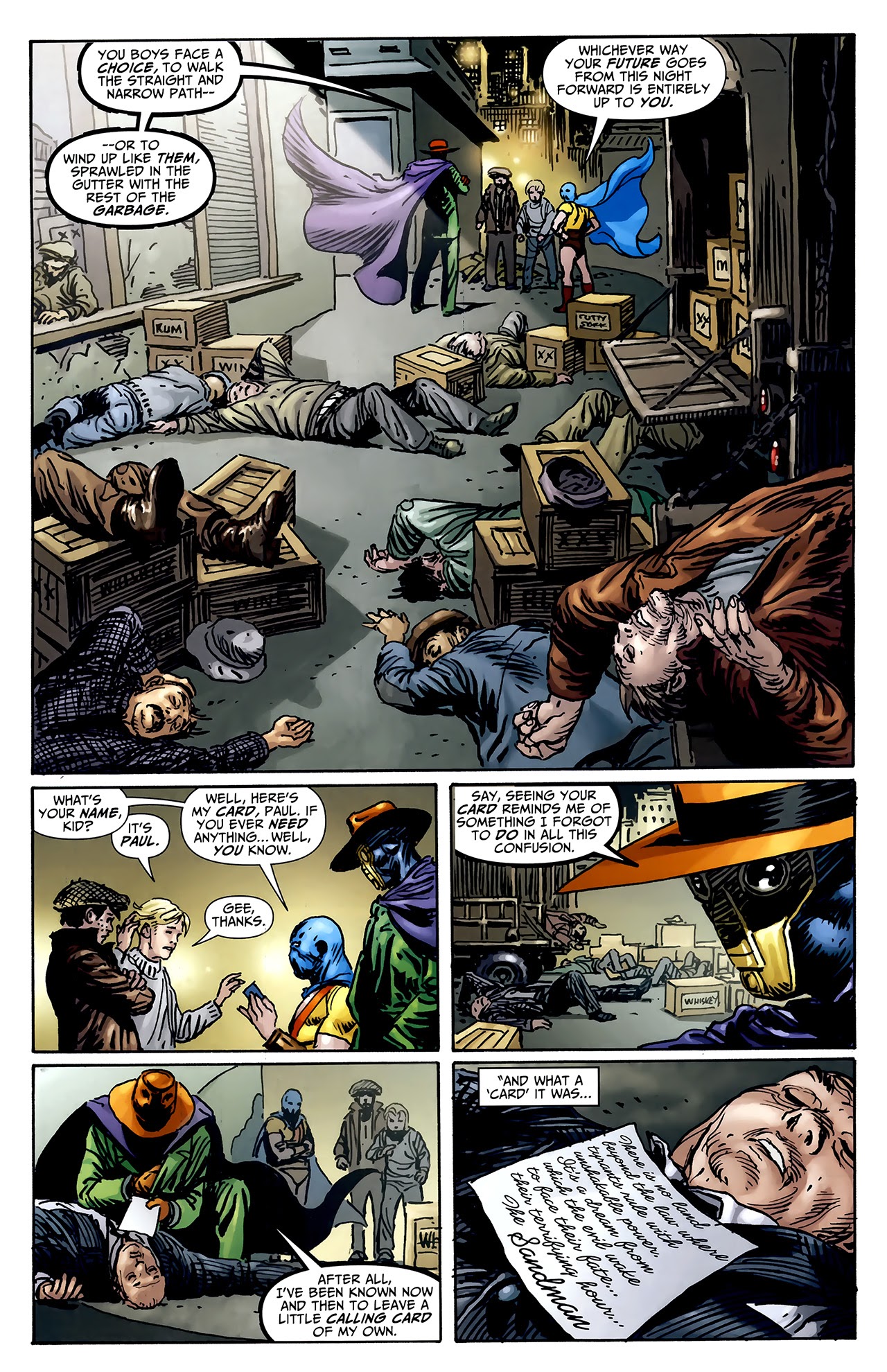 Read online DC Universe: Legacies comic -  Issue #1 - 21