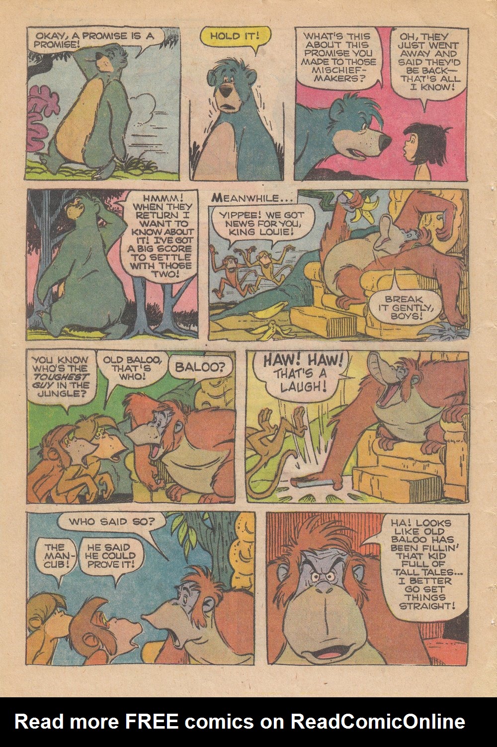 Read online King Louie and Mowgli comic -  Issue # Full - 28