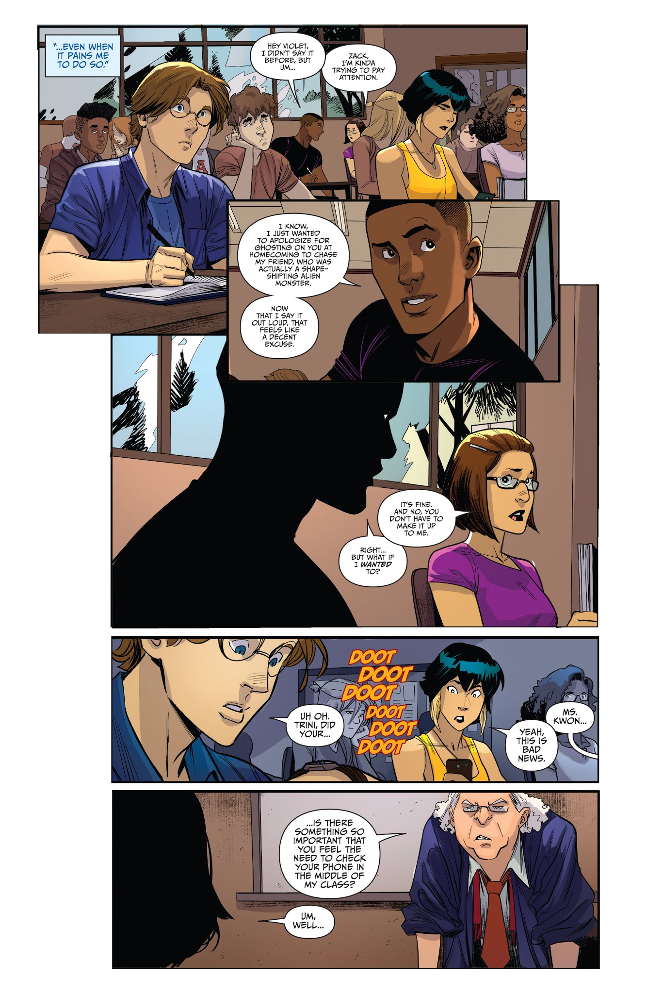 Read online Saban's Go Go Power Rangers comic -  Issue #10 - 12