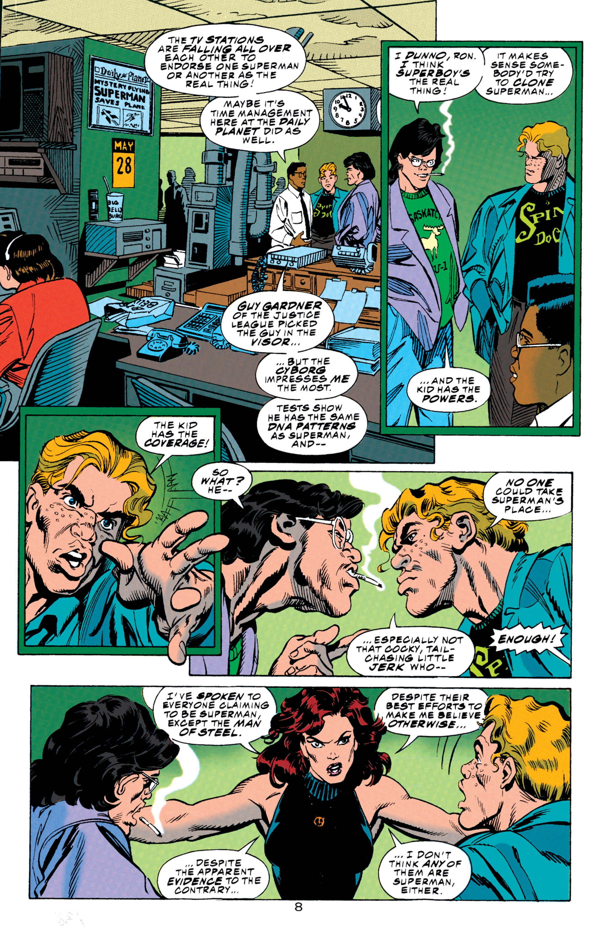 Read online Superman: The Man of Steel (1991) comic -  Issue #23 - 8