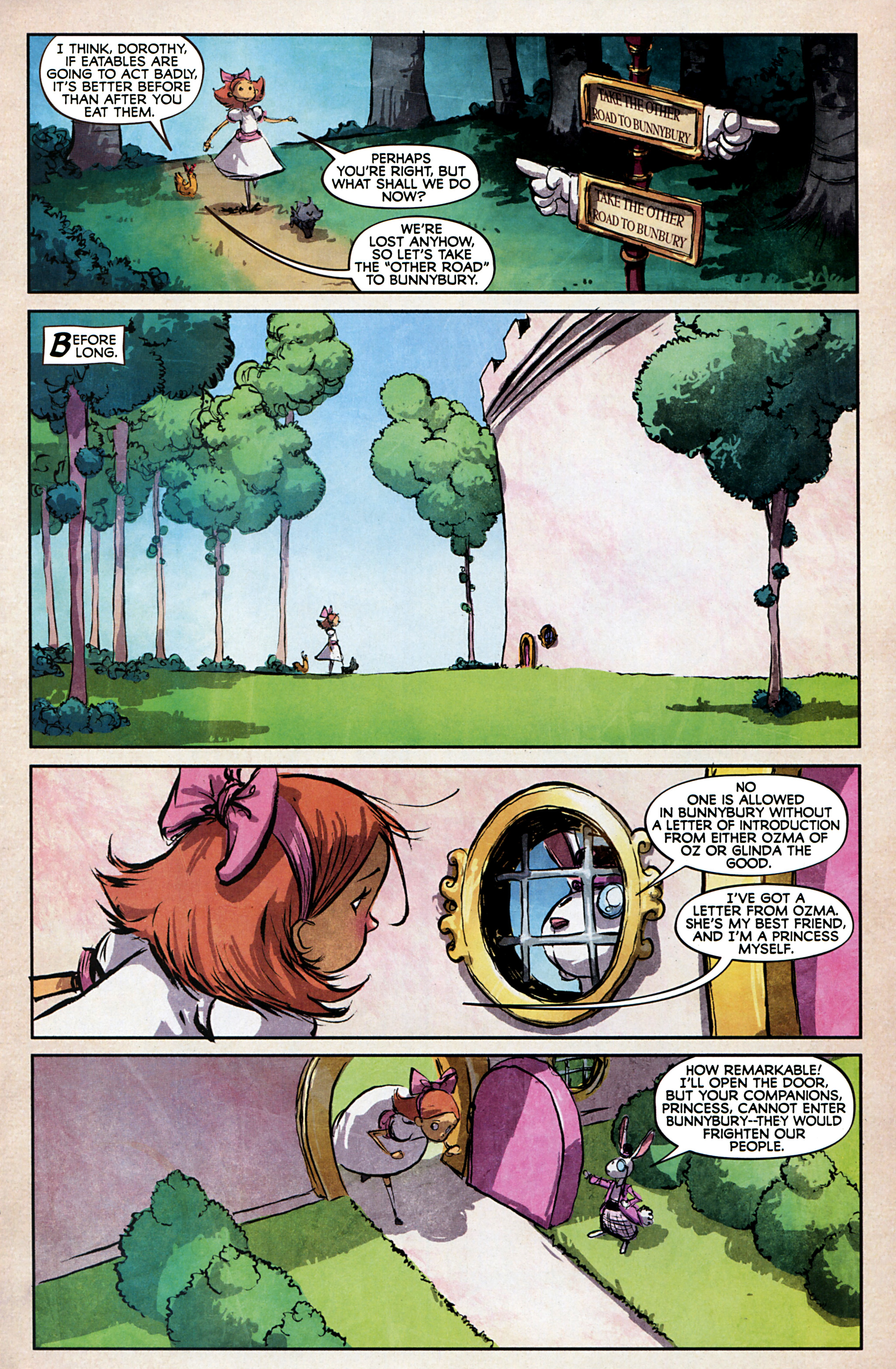Read online The Emerald City of Oz comic -  Issue #4 - 4