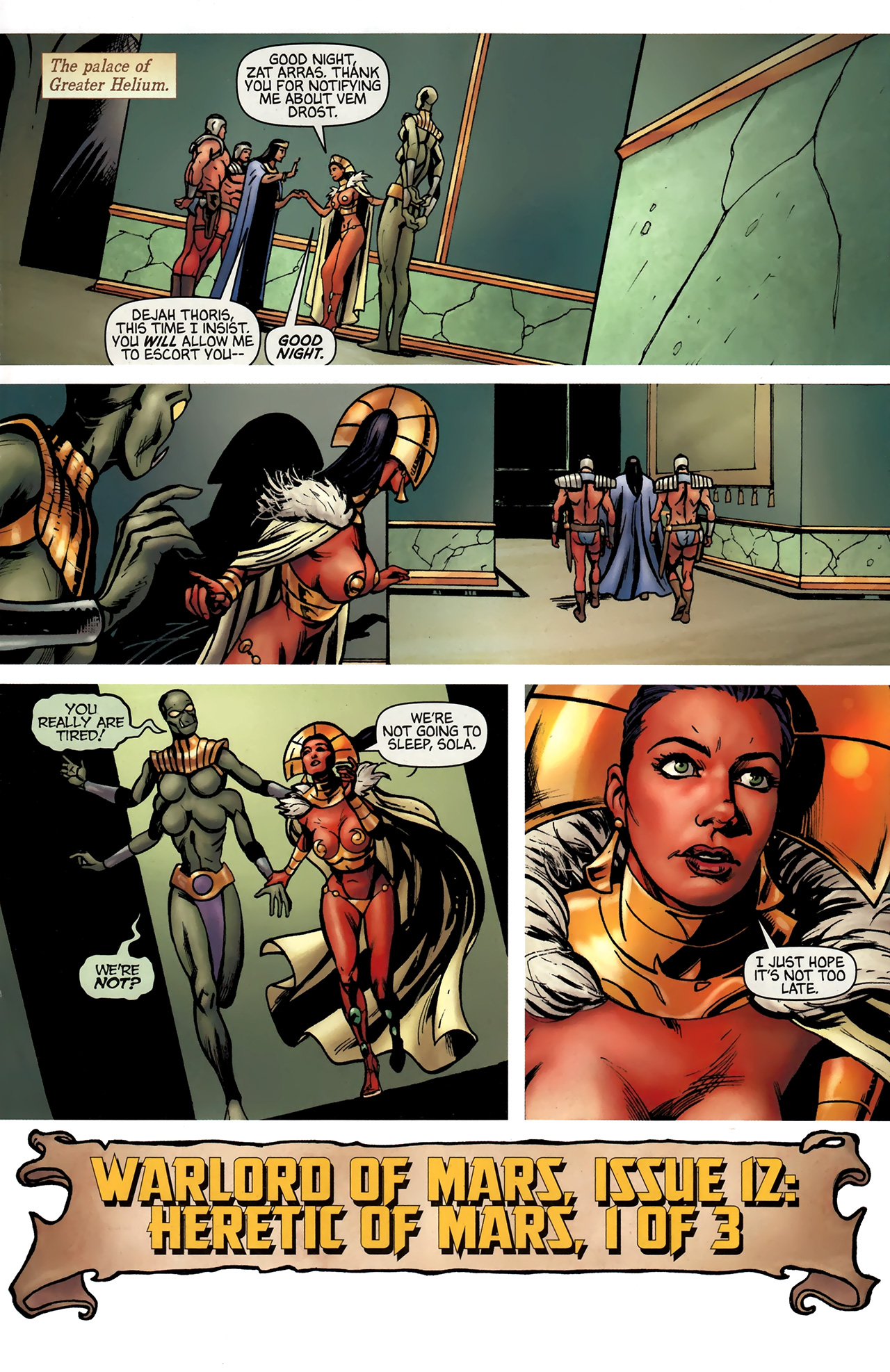 Read online Warlord of Mars comic -  Issue #12 - 3