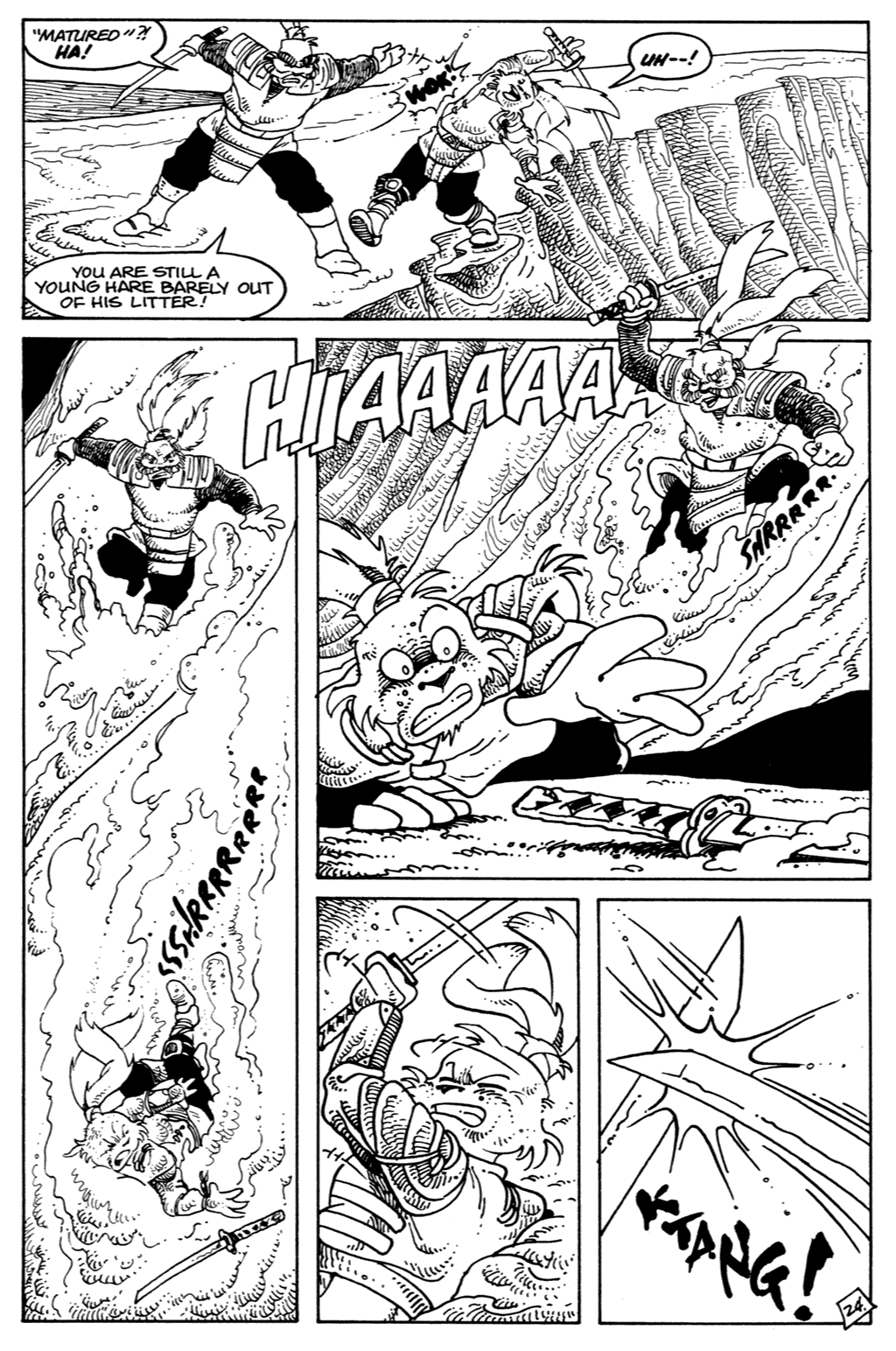 Read online Space Usagi comic -  Issue #3 - 26
