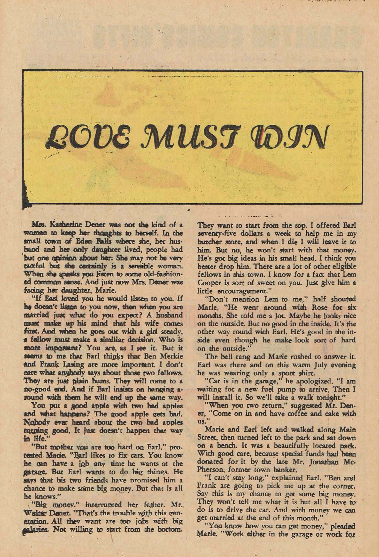 Read online Just Married comic -  Issue #23 - 24