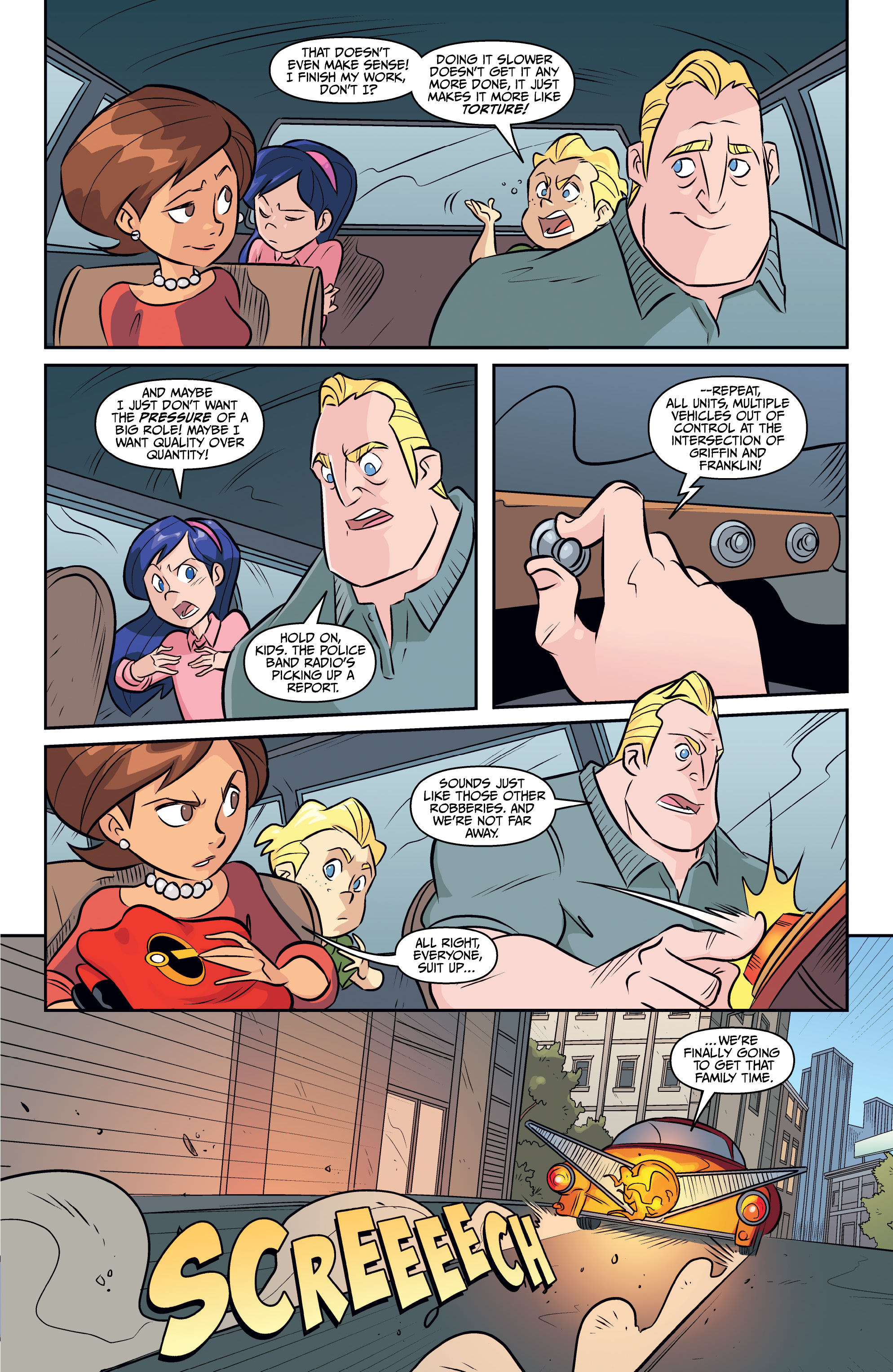 Read online Incredibles 2: Slow Burn comic -  Issue #1 - 9