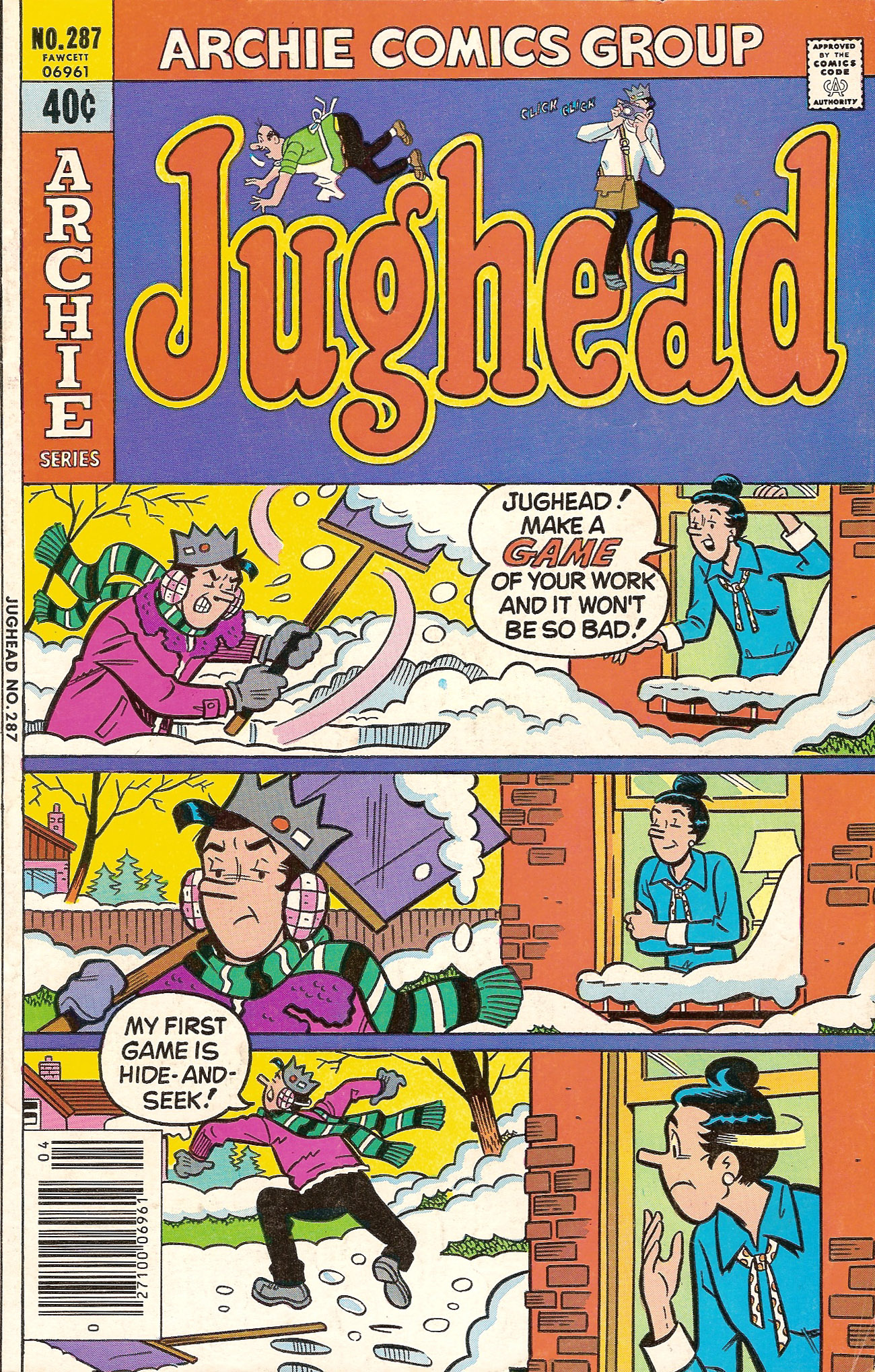 Read online Jughead (1965) comic -  Issue #287 - 1