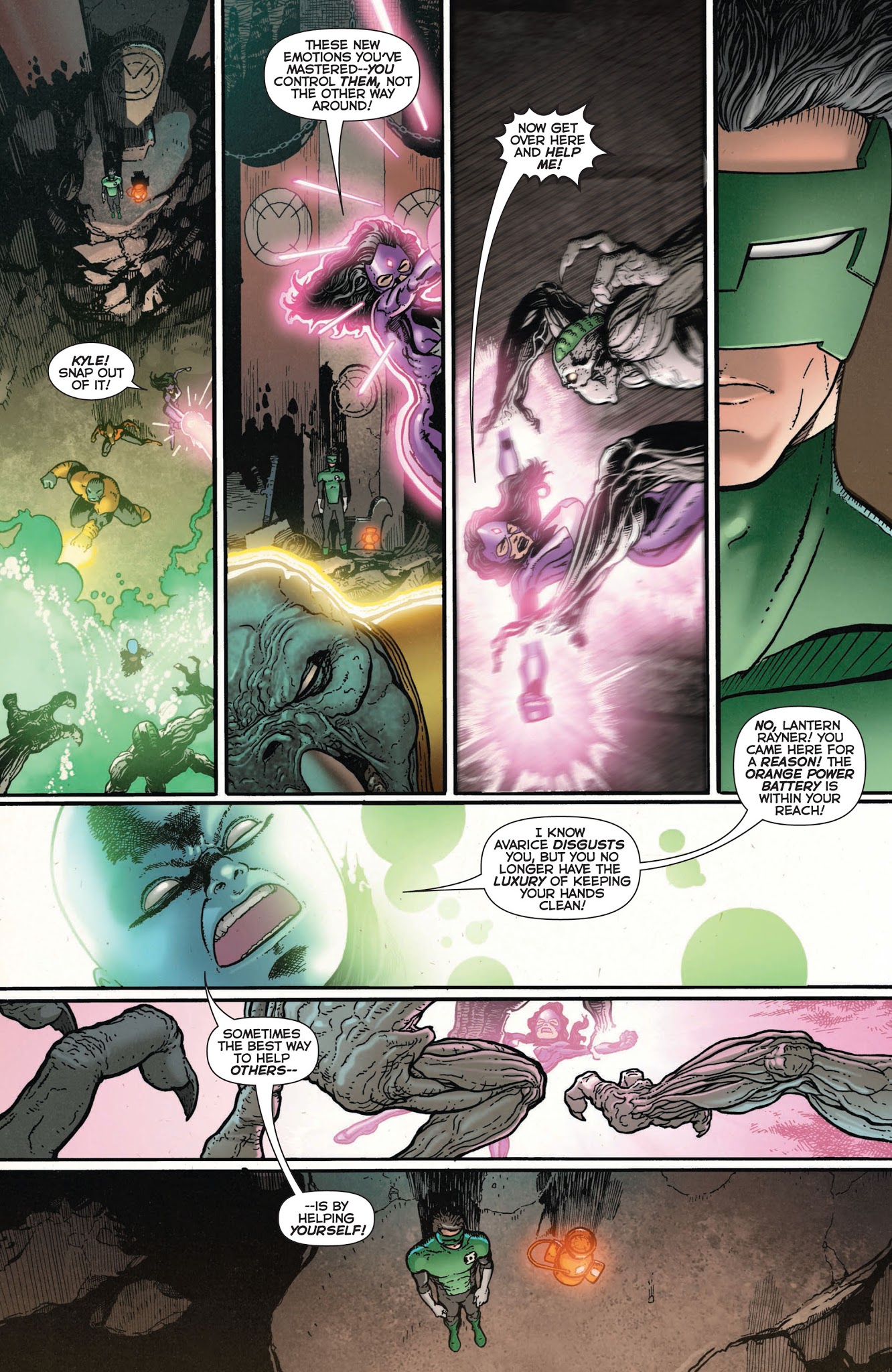 Read online Green Lantern: Rise of the Third Army comic -  Issue # TPB - 182