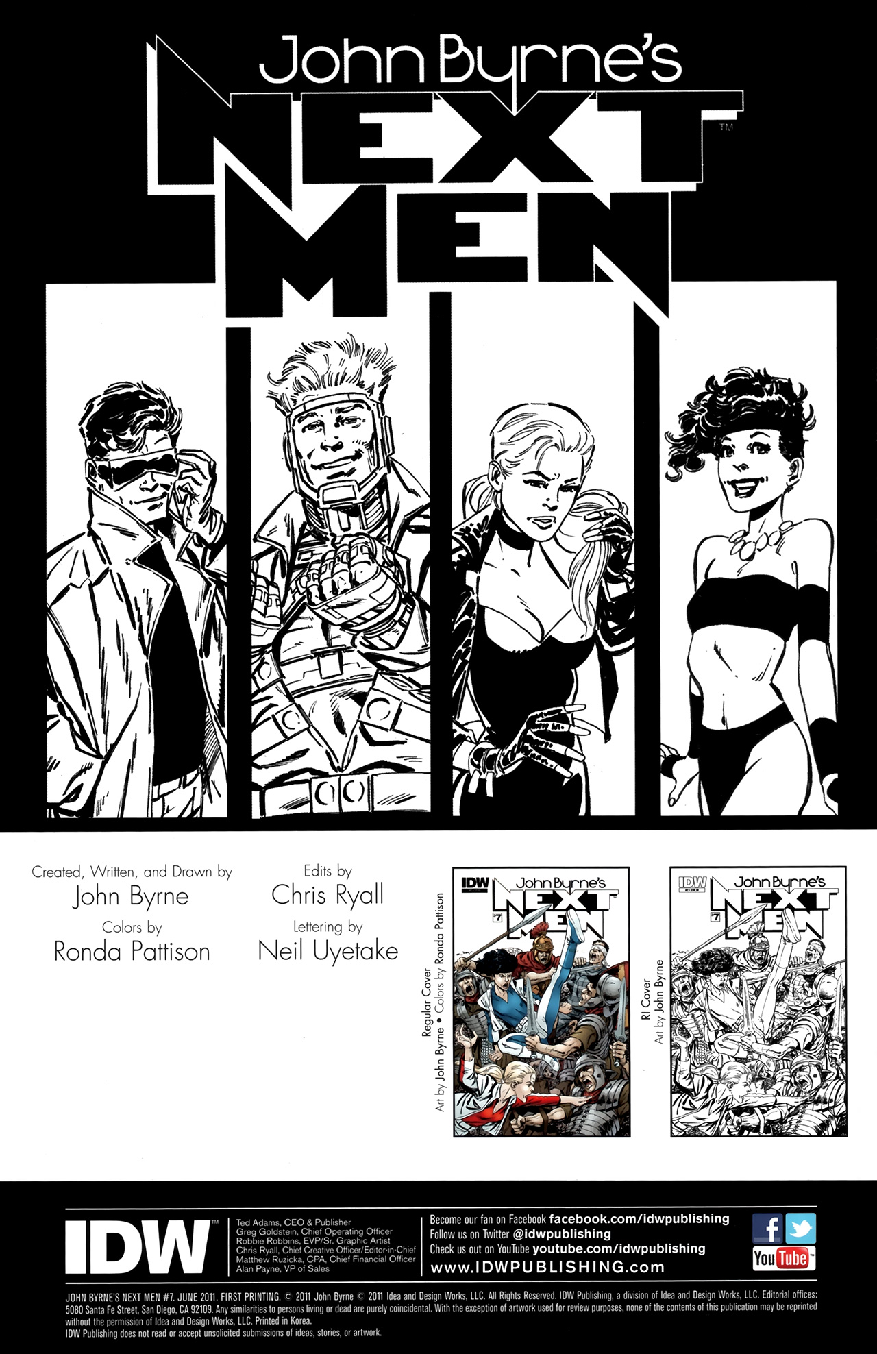 Read online John Byrne's Next Men (2010) comic -  Issue #7 - 2