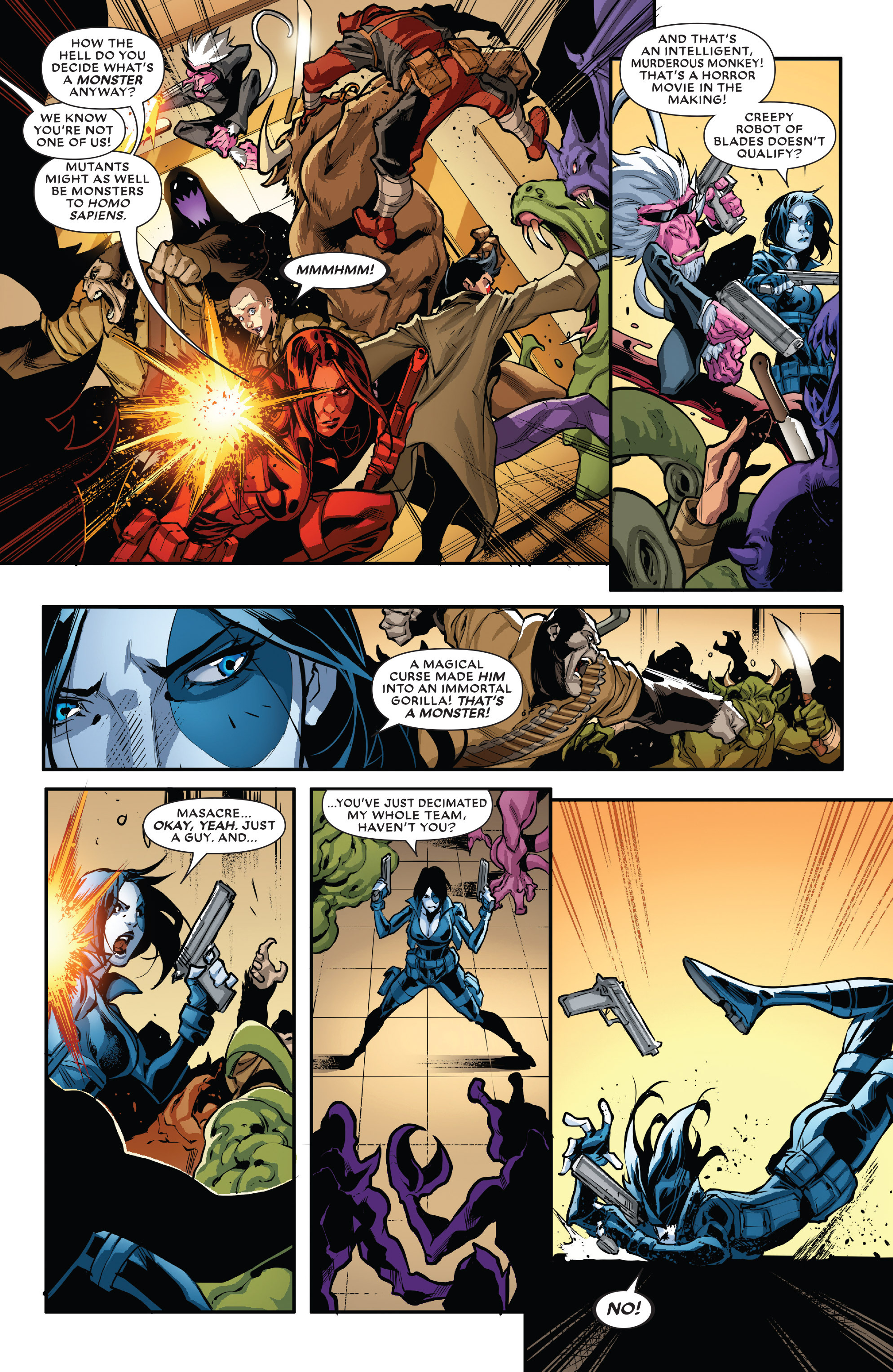 Read online Deadpool & the Mercs For Money [II] comic -  Issue #9 - 18