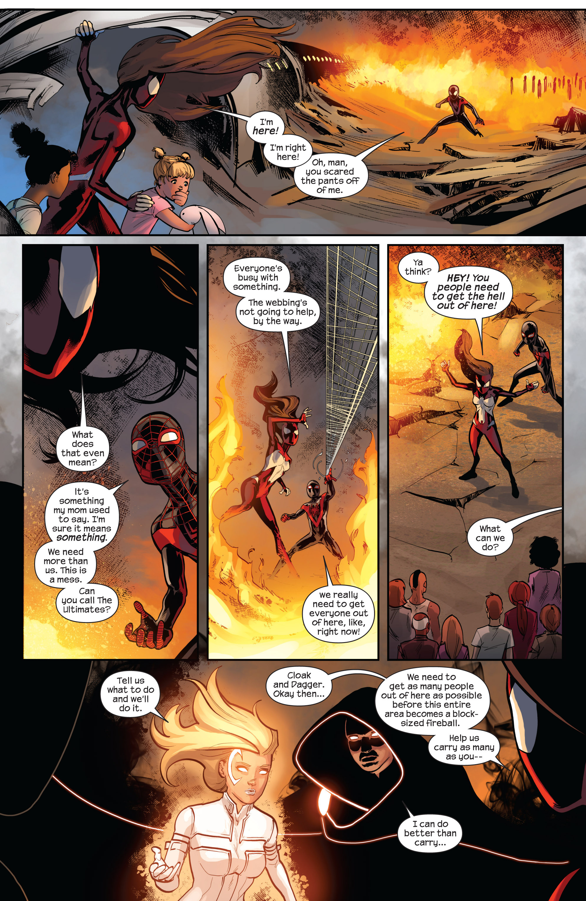 Read online Cataclysm: Ultimate Spider-Man comic -  Issue #3 - 12