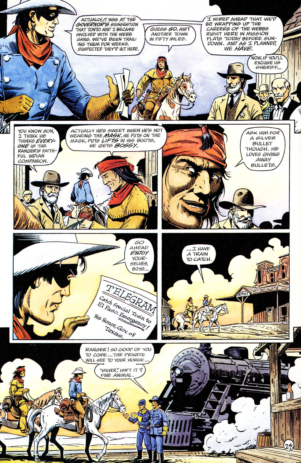 Read online The Lone Ranger And Tonto comic -  Issue #1 - 26
