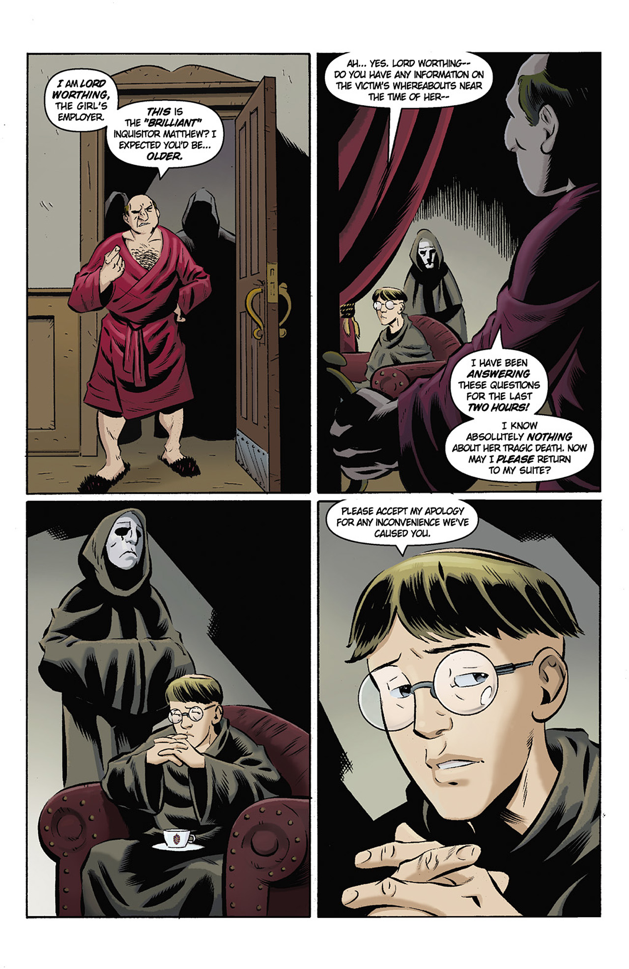 Read online Rex Mundi (2006) comic -  Issue # TPB 6 - 205