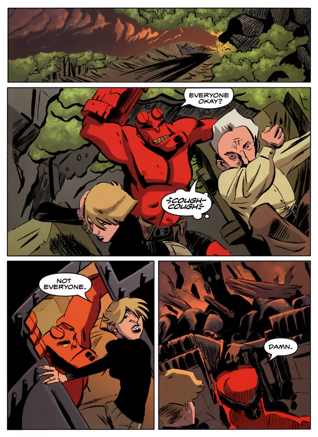 Read online Hellboy Animated: The Menagerie comic -  Issue # TPB - 15