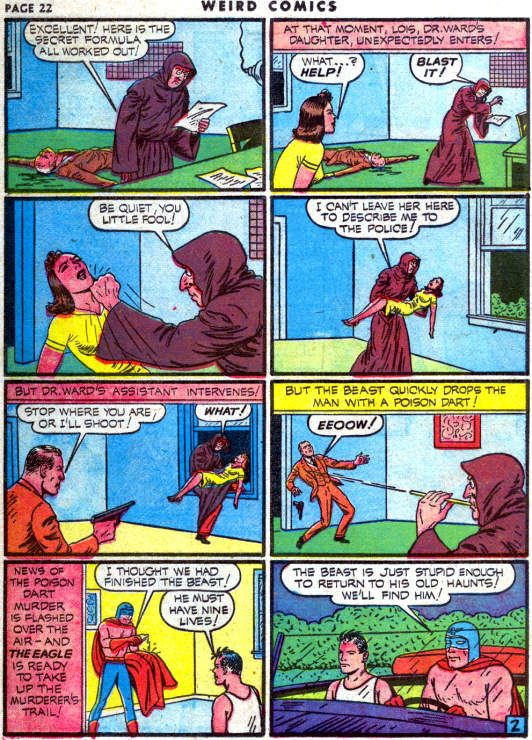 Read online Weird Comics comic -  Issue #15 - 15