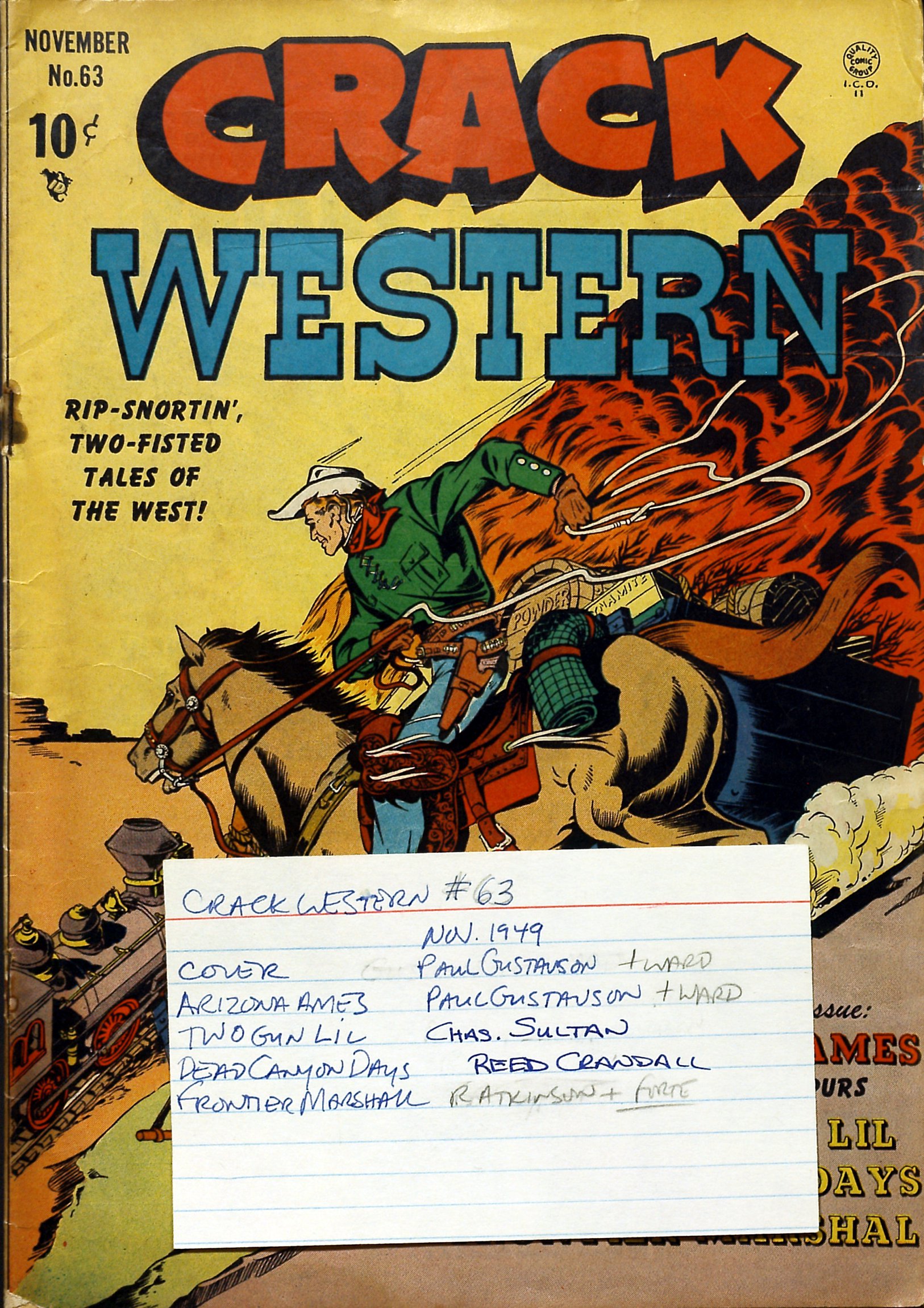 Read online Crack Western comic -  Issue #63 - 37