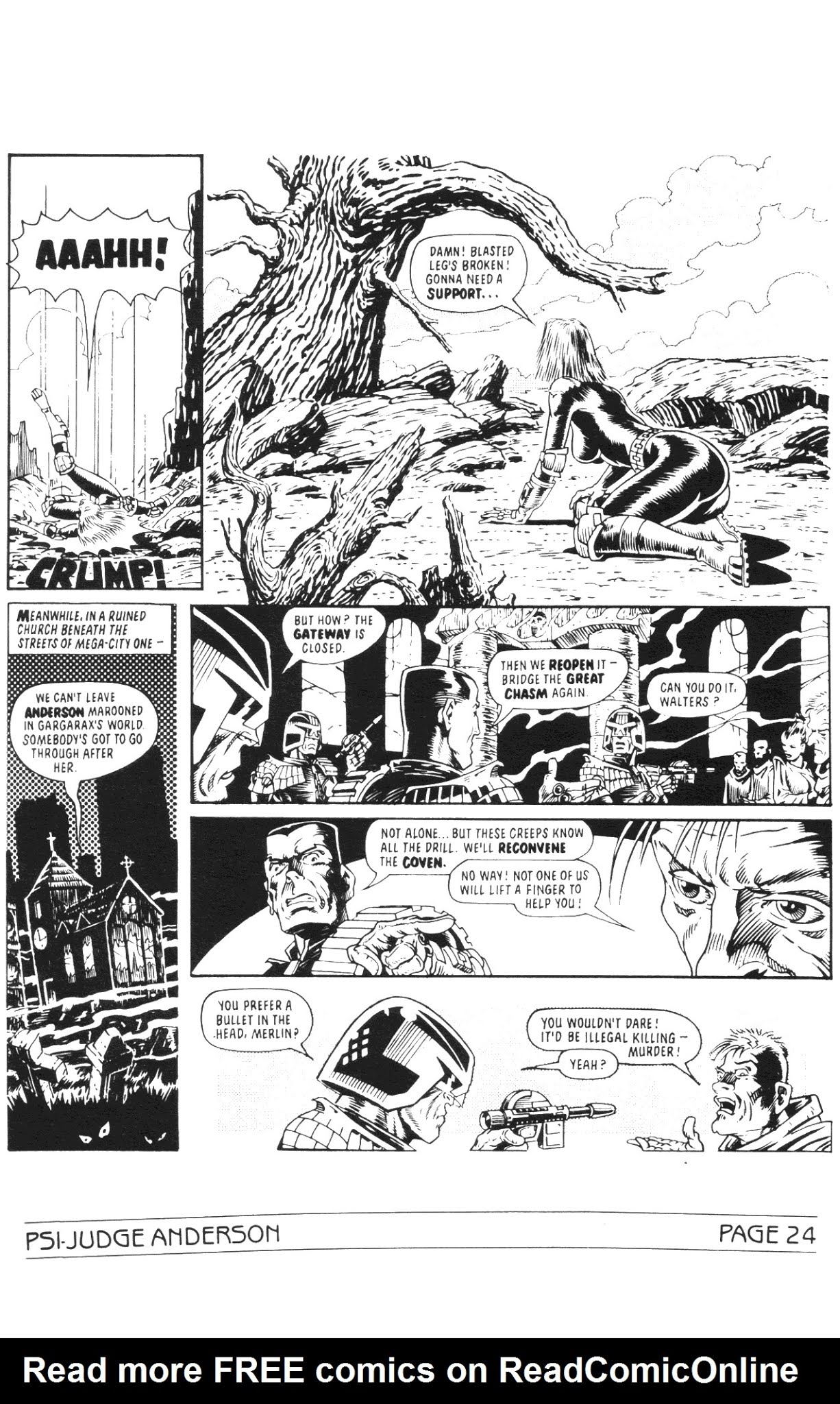 Read online Psi-Judge Anderson comic -  Issue #4 - 26