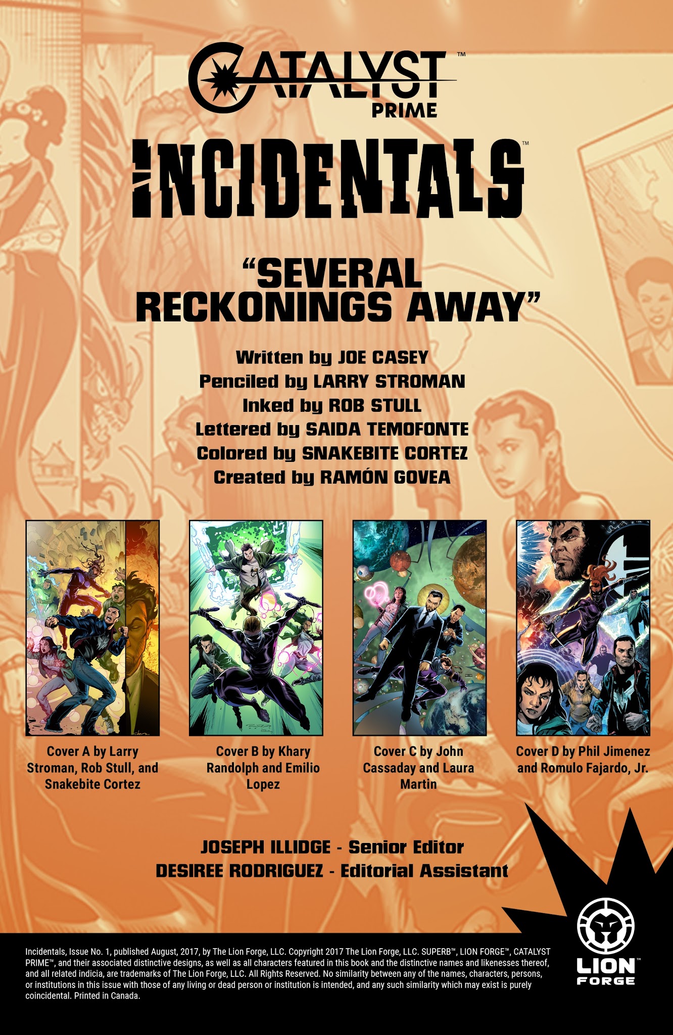 Read online Incidentals comic -  Issue #1 - 2