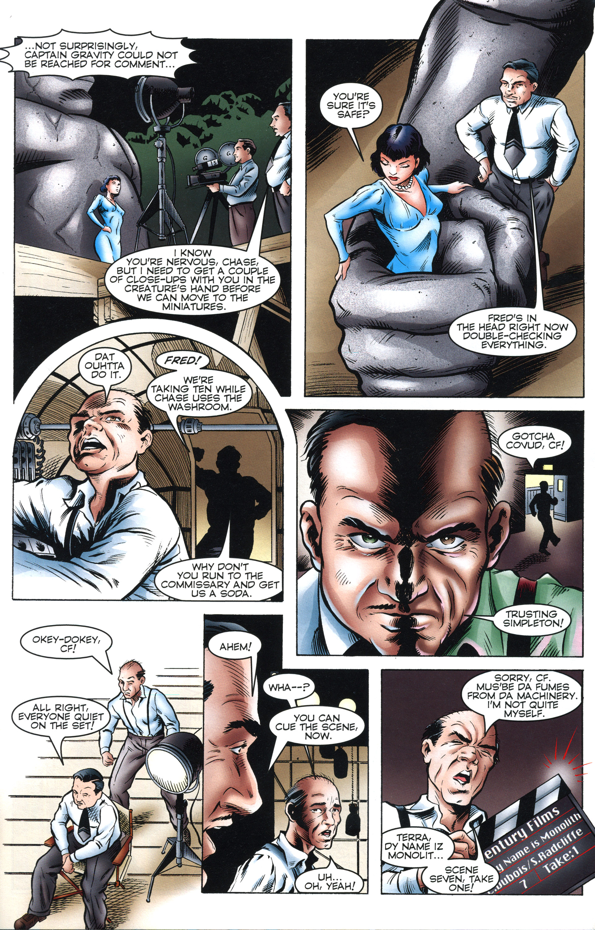 Read online Captain Gravity: One True Hero comic -  Issue # Full - 15