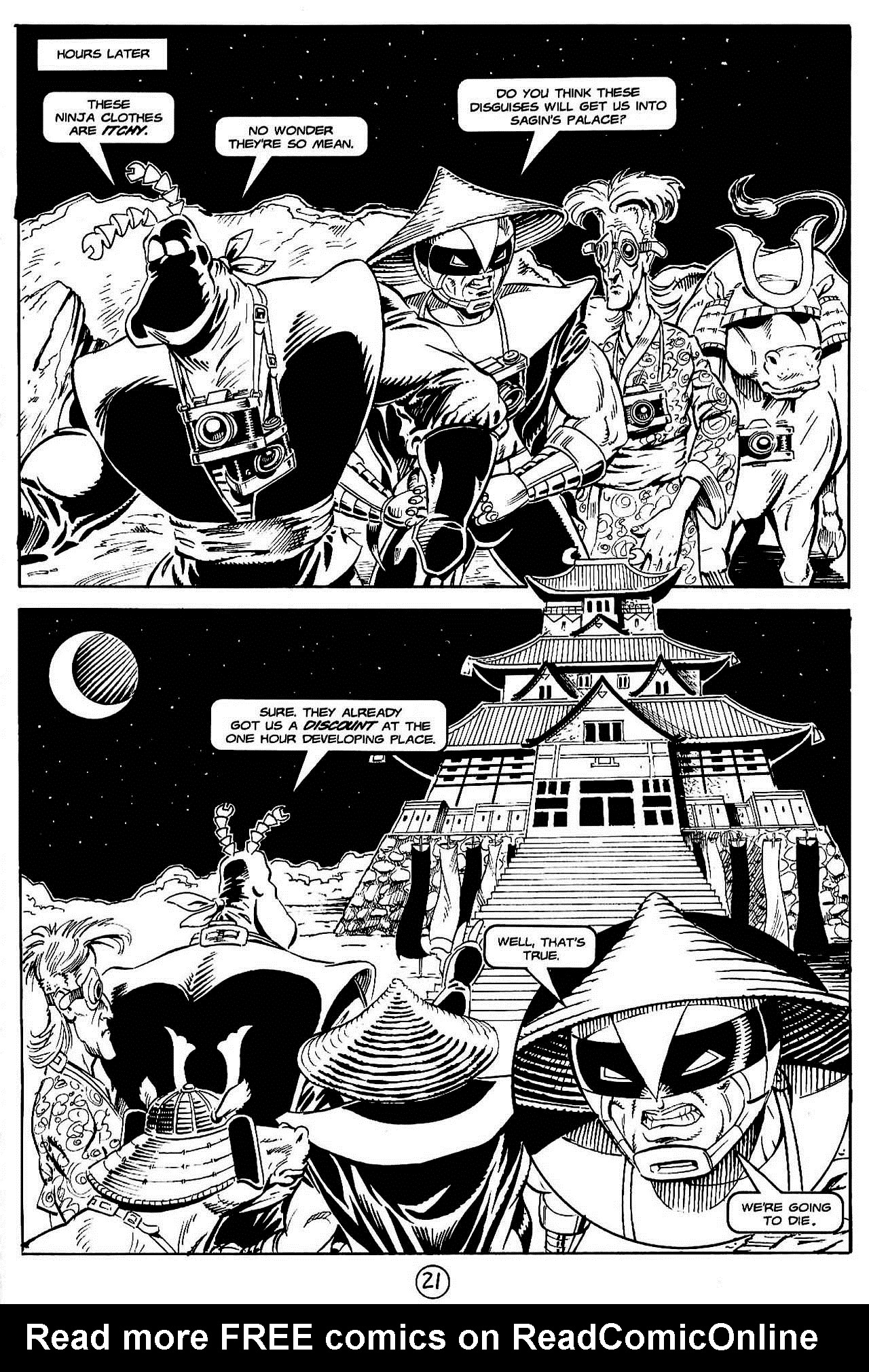 Read online Paul the Samurai (1992) comic -  Issue #10 - 23