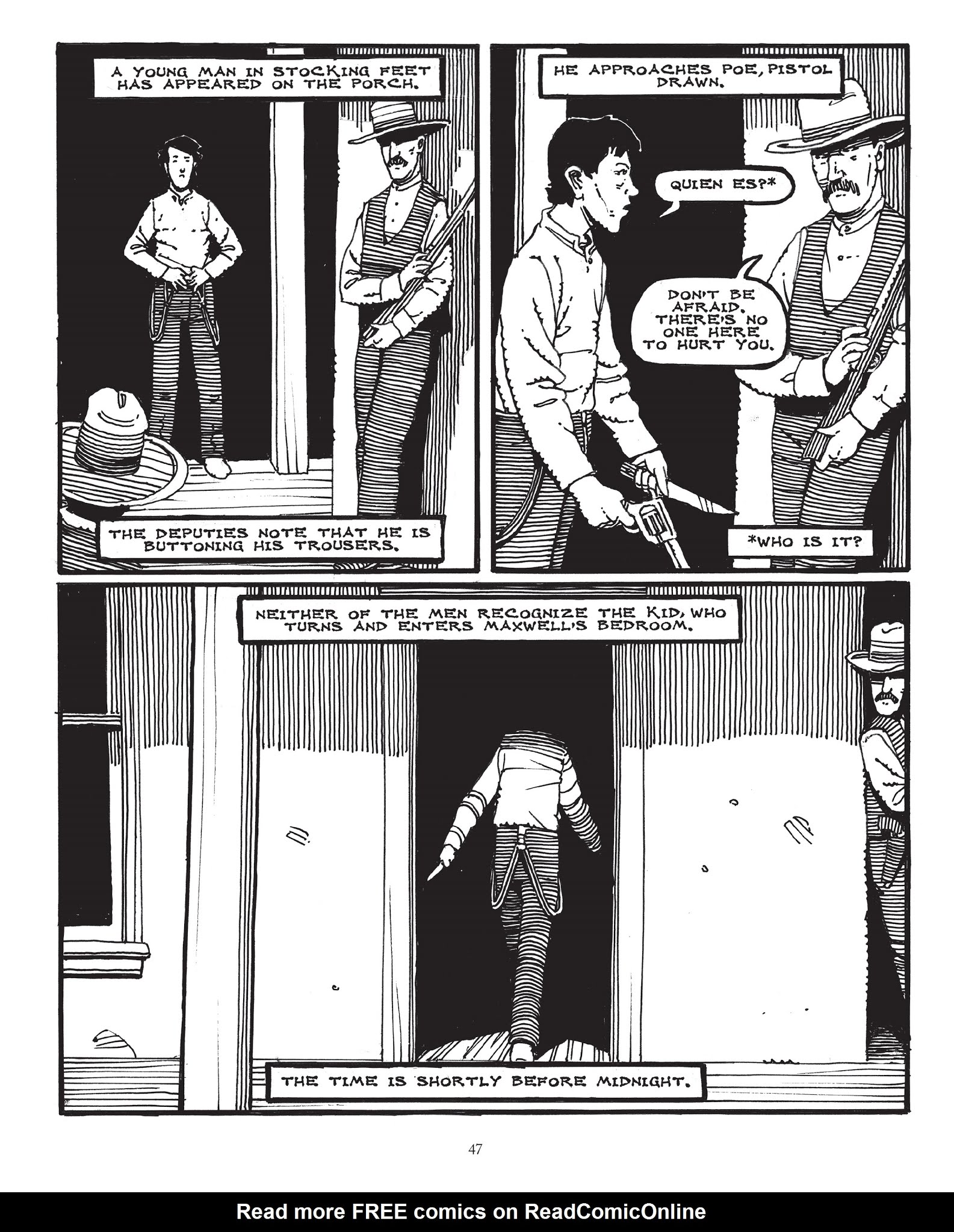 Read online The True Death of Billy the Kid comic -  Issue # TPB - 45