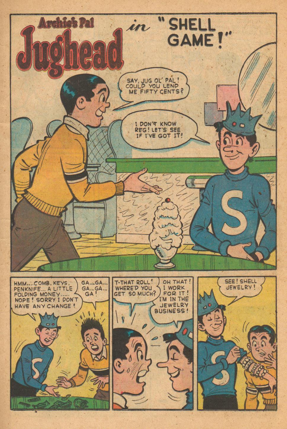 Read online Archie's Pal Jughead comic -  Issue #44 - 13