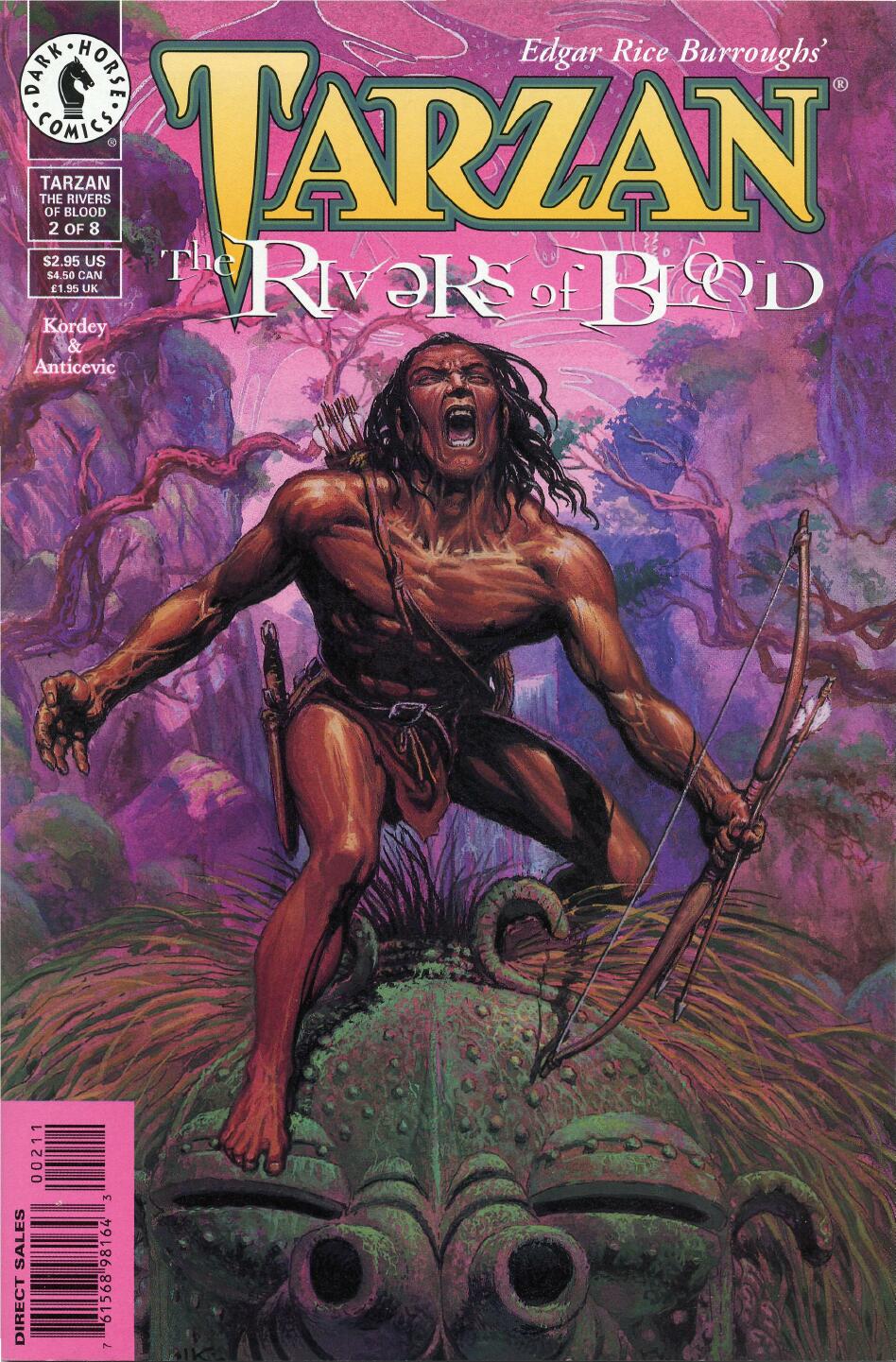 Read online Edgar Rice Burroughs' Tarzan: The Rivers of Blood comic -  Issue #2 - 1