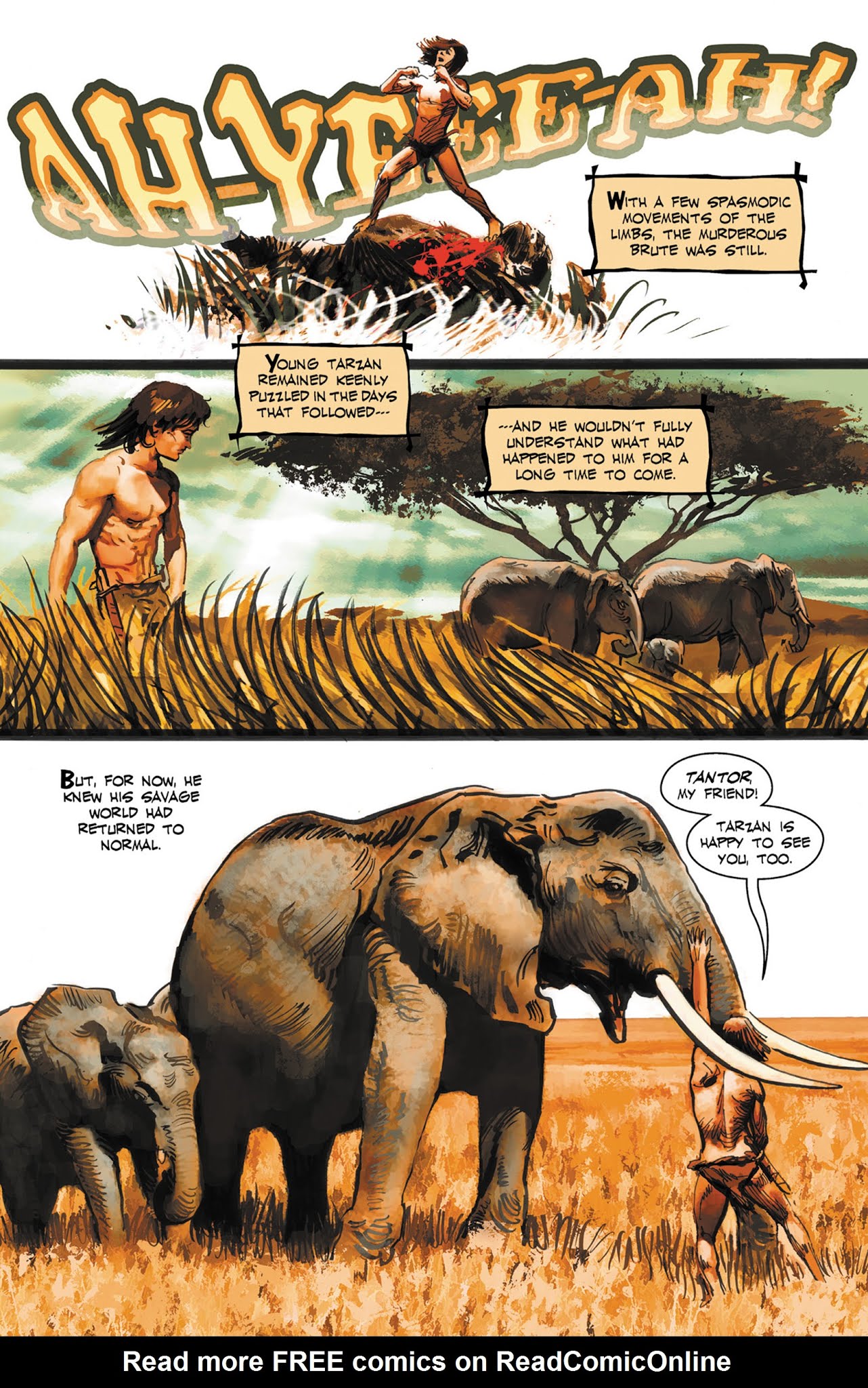 Read online Edgar Rice Burroughs' Jungle Tales of Tarzan comic -  Issue # TPB (Part 2) - 13