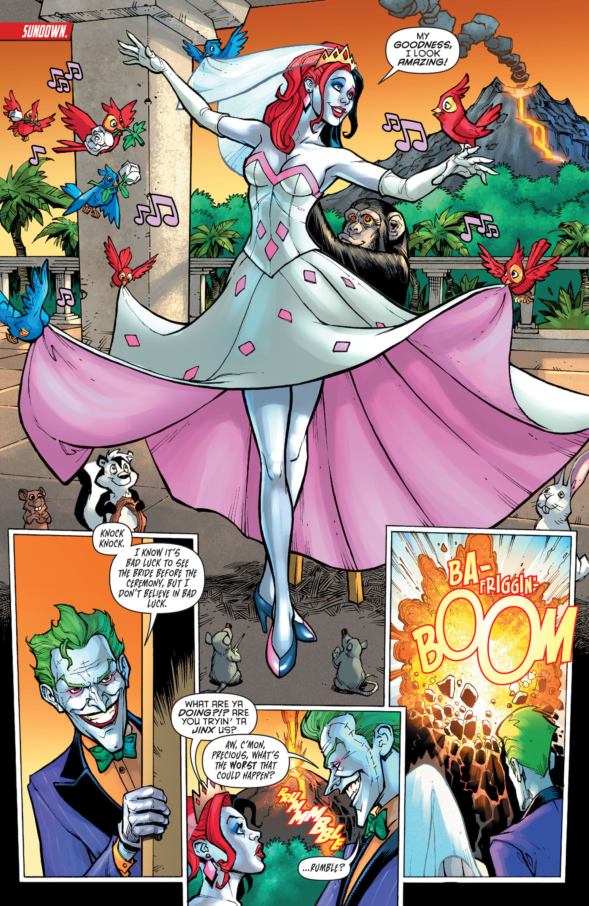 Read online Harley Quinn: Futures End comic -  Issue # Full - 14